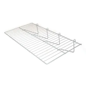 12"D x 23-1/2"L Straight Shelf Chrome Econoco GWEC/2412