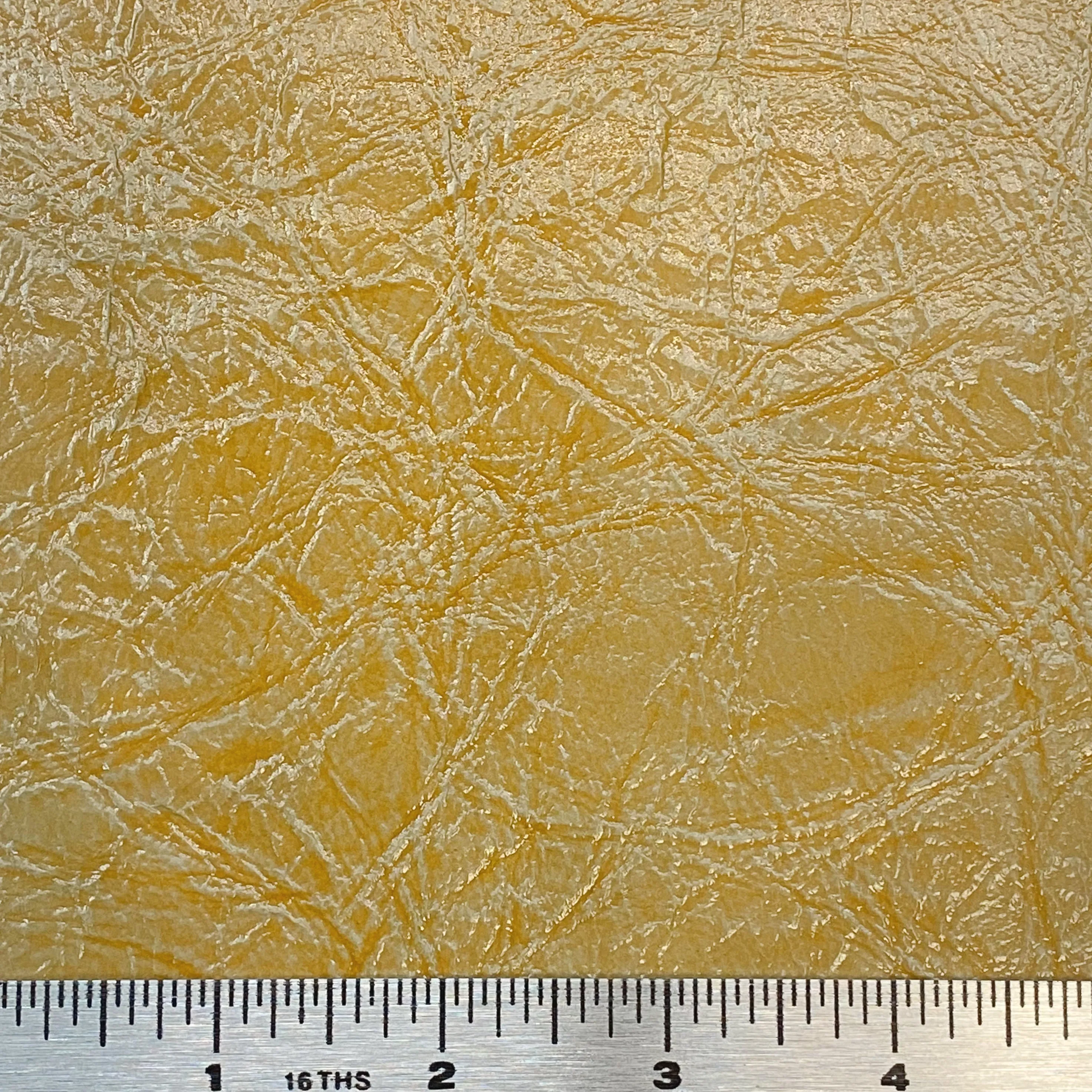 2oz (1.1mm) Cow Leather- Yellow (per square foot)