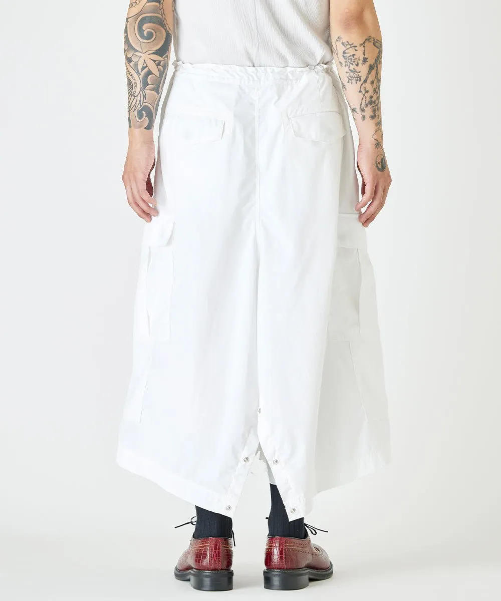 【60%OFF】Cropped cargo pants - WHITE