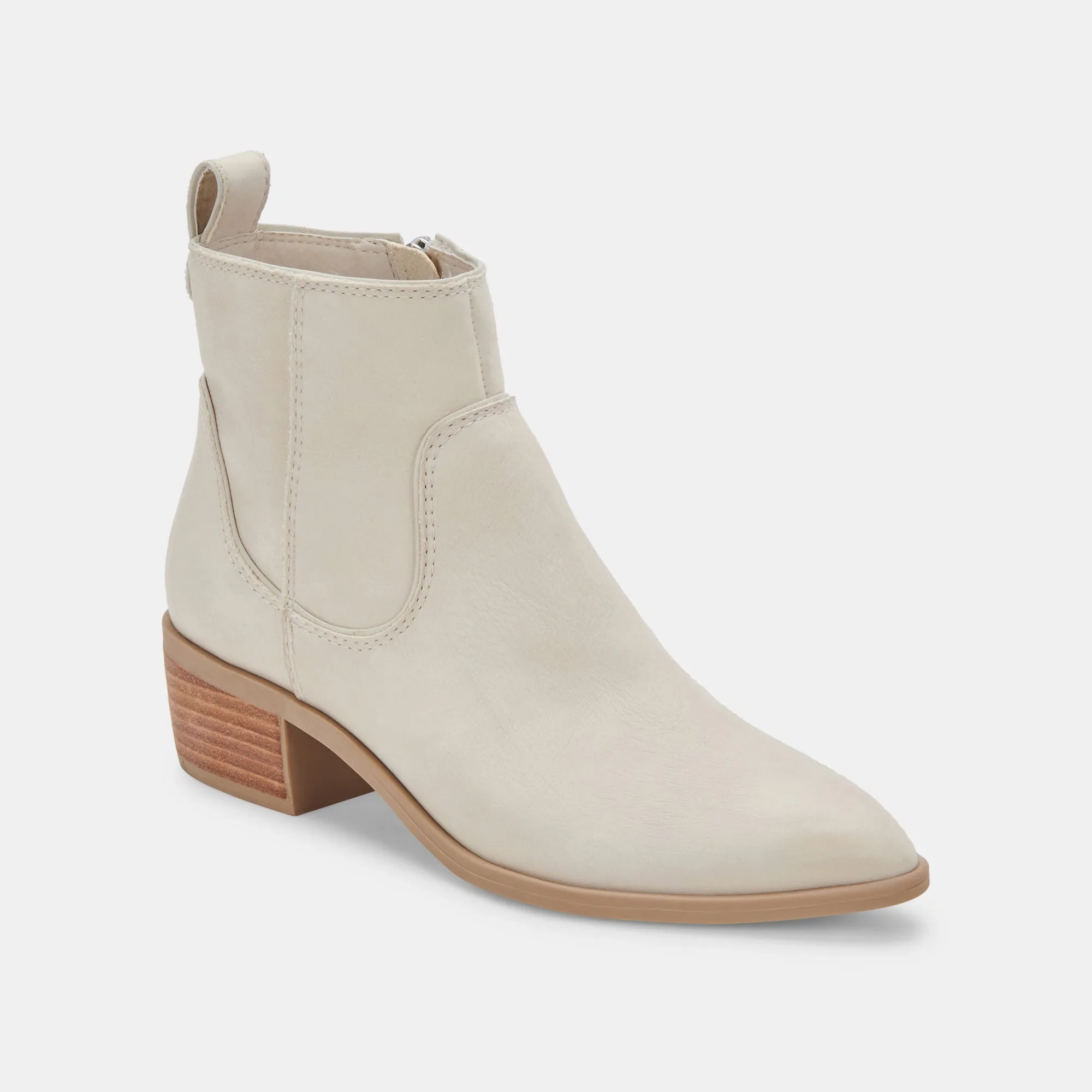 ABLE BOOTIES IVORY NUBUCK re:vita