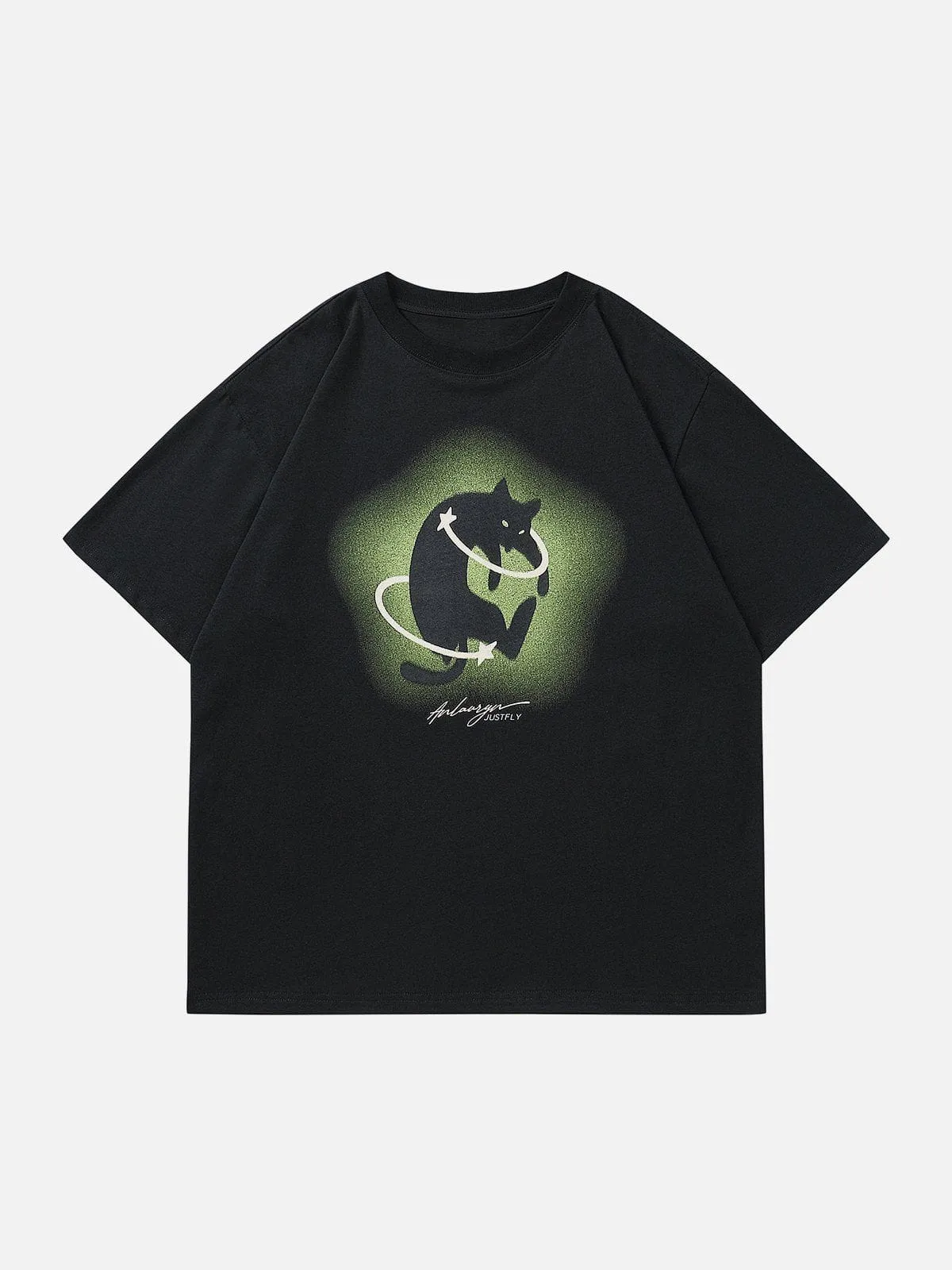 AlanBalen® - Cat Print Tee