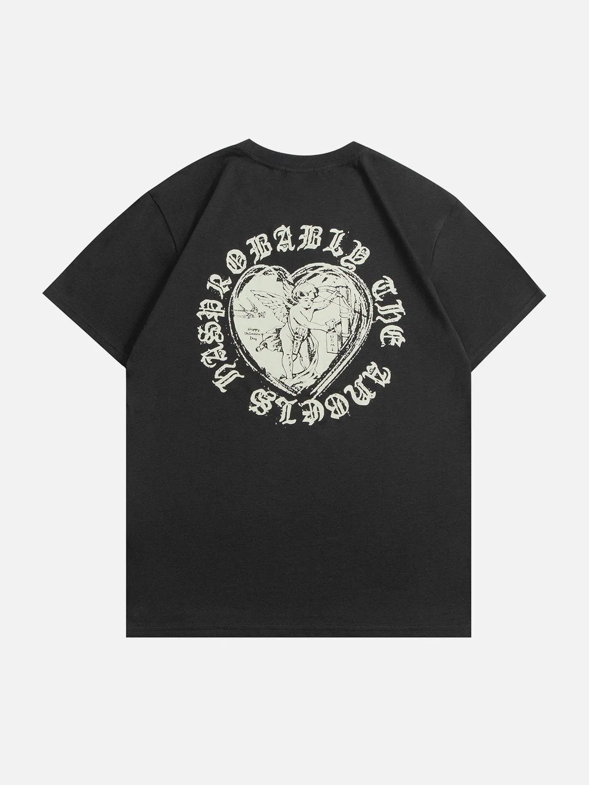 AlanBalen® - Cupid Heart Elements Print Tee