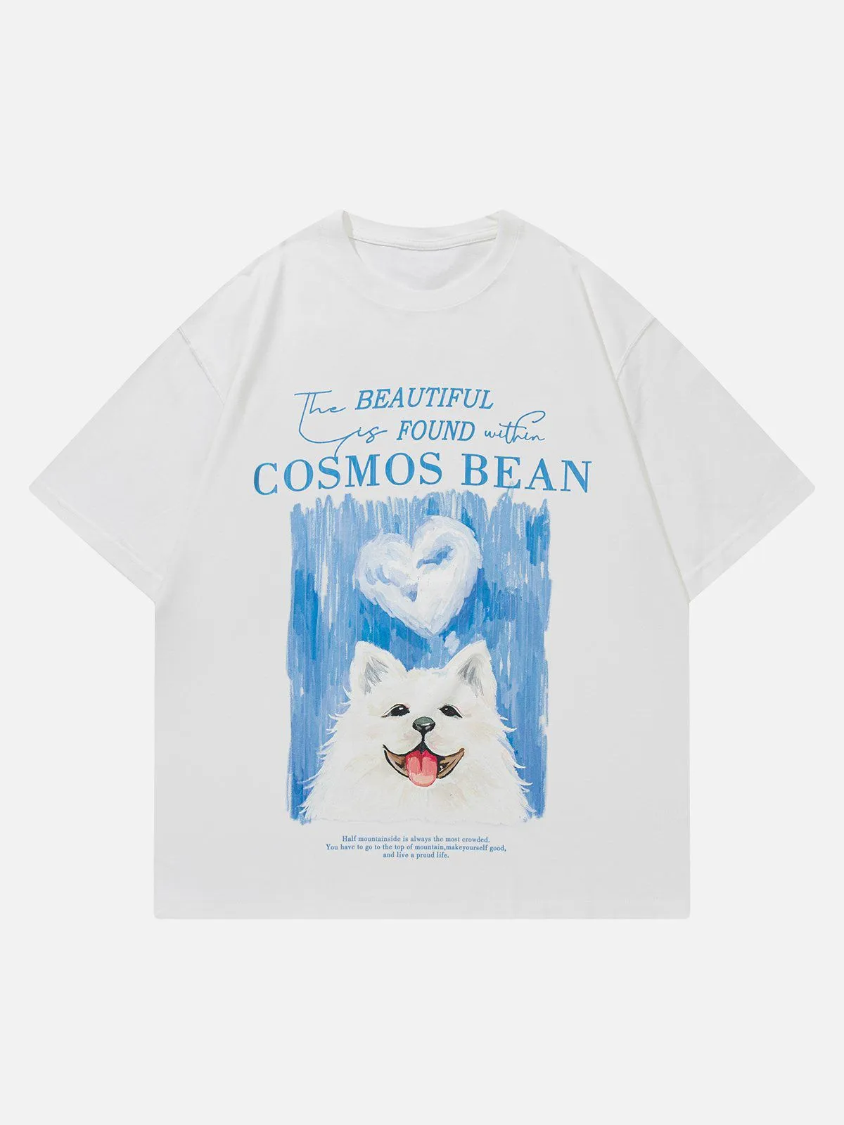 AlanBalen® - Cute Samoyed Print Tee