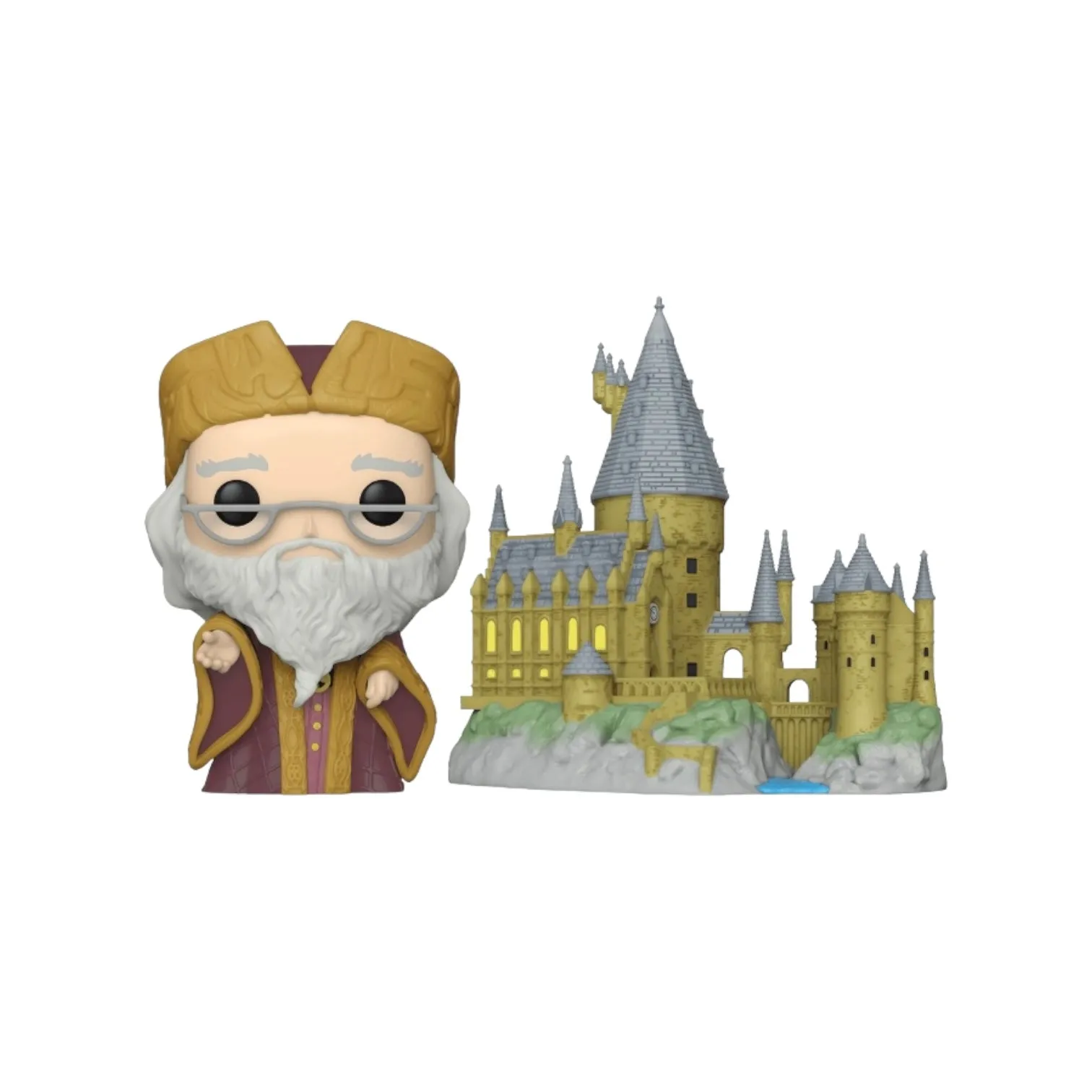 Albus Dumbledore with Hogwarts #27 Funko Pop Town! - Harry Potter