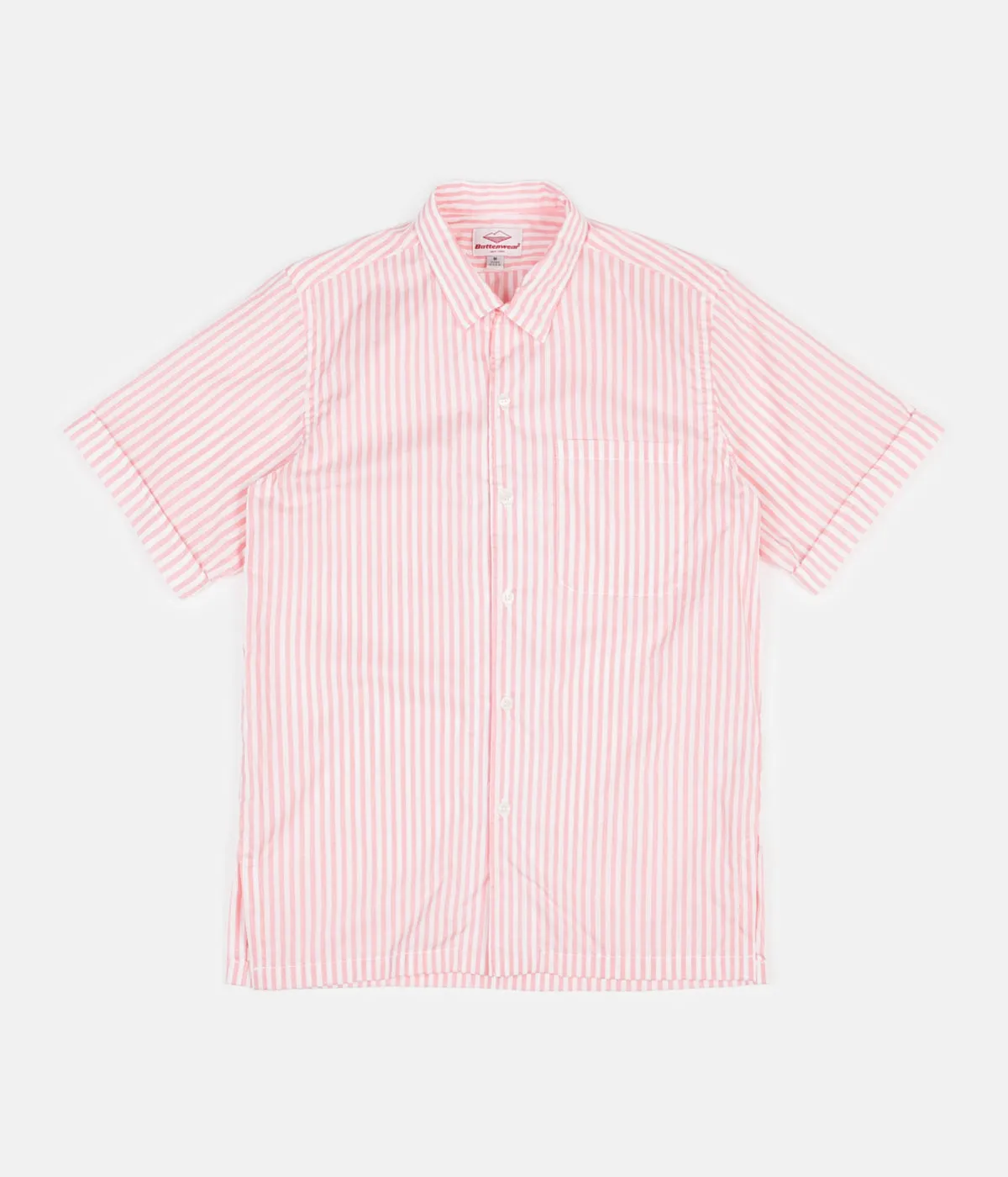 Battenwear Zuma Shirt - Pink Stripe