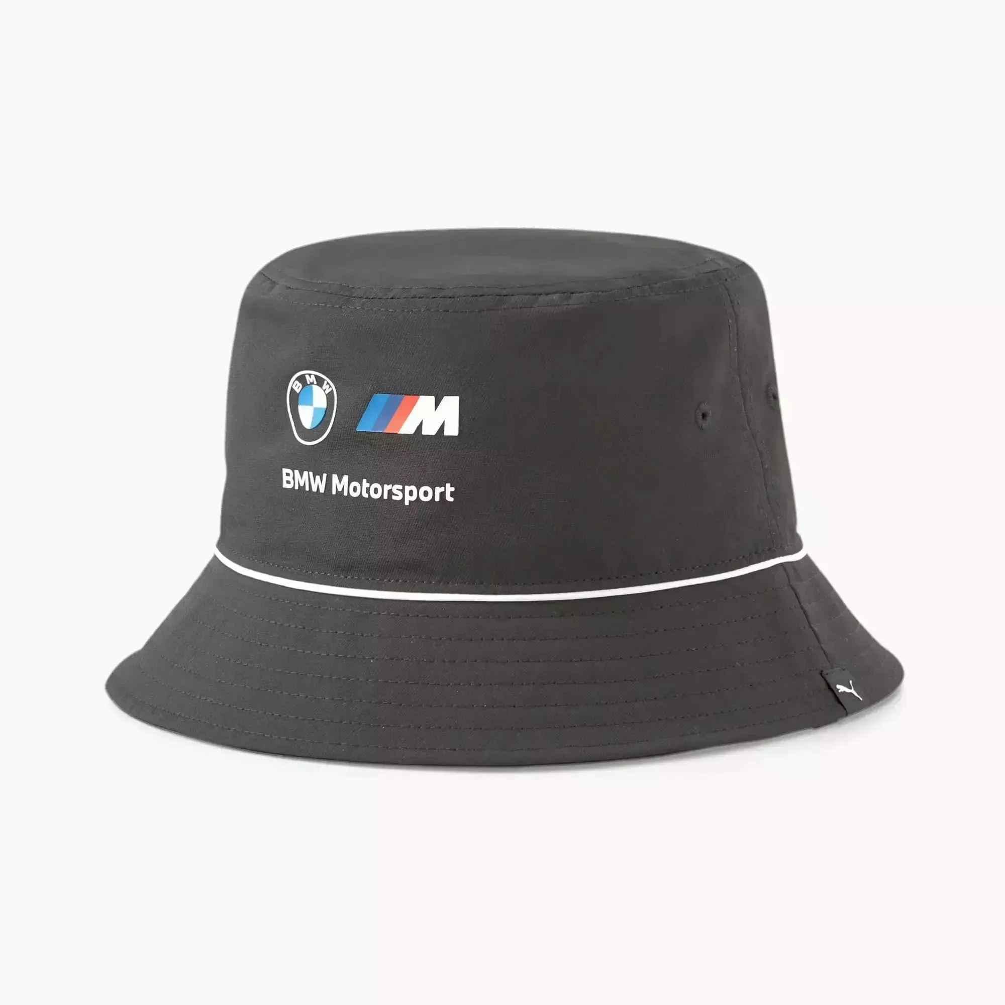 BMW "M" Motorsport Bucket Hat- Black/White