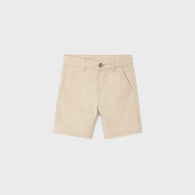 Boys Basic Twill Chino Short | Sesame