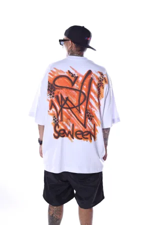 Camiseta Oversized  Artistic Graffiti