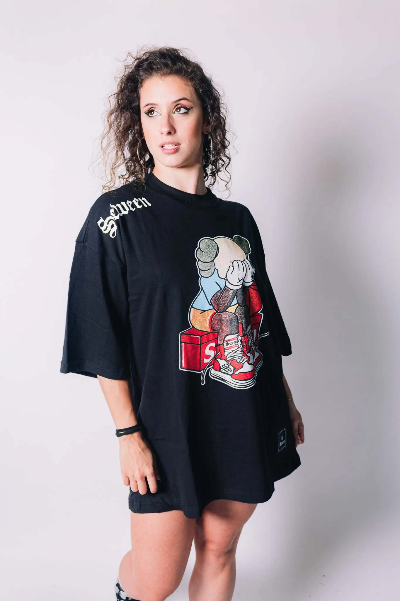 Camiseta Oversized Palhaço