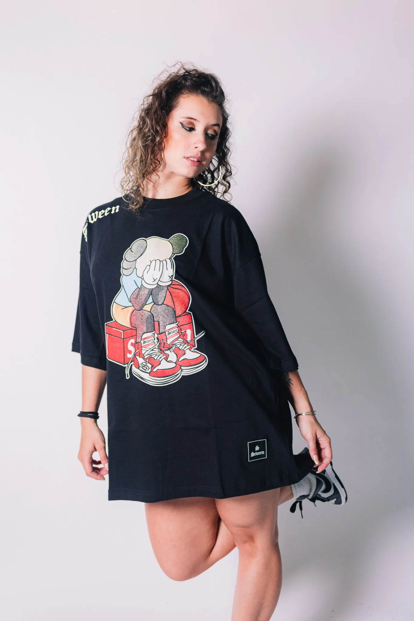 Camiseta Oversized Palhaço