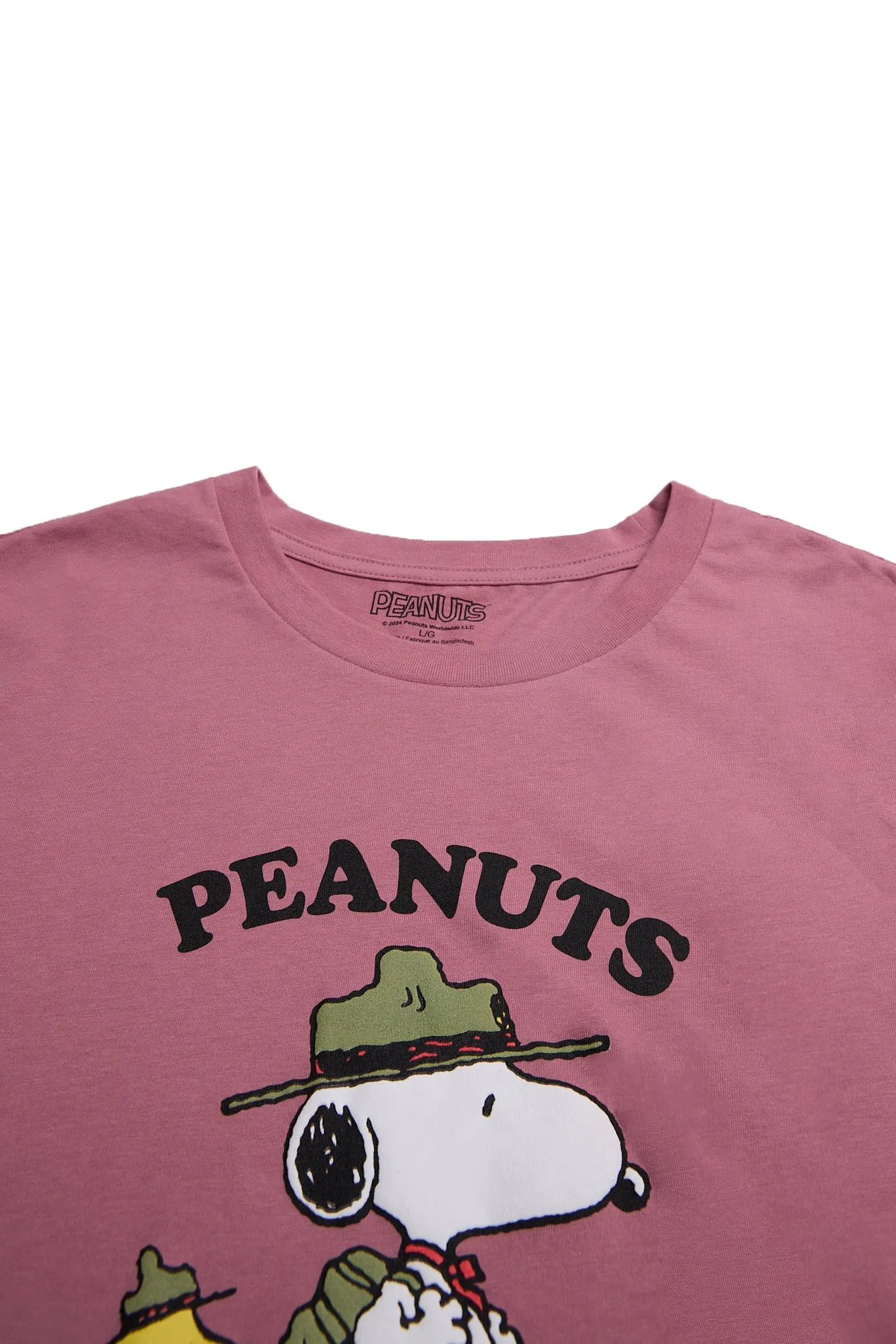 Camp Snoopy Peanuts Graphic Tee