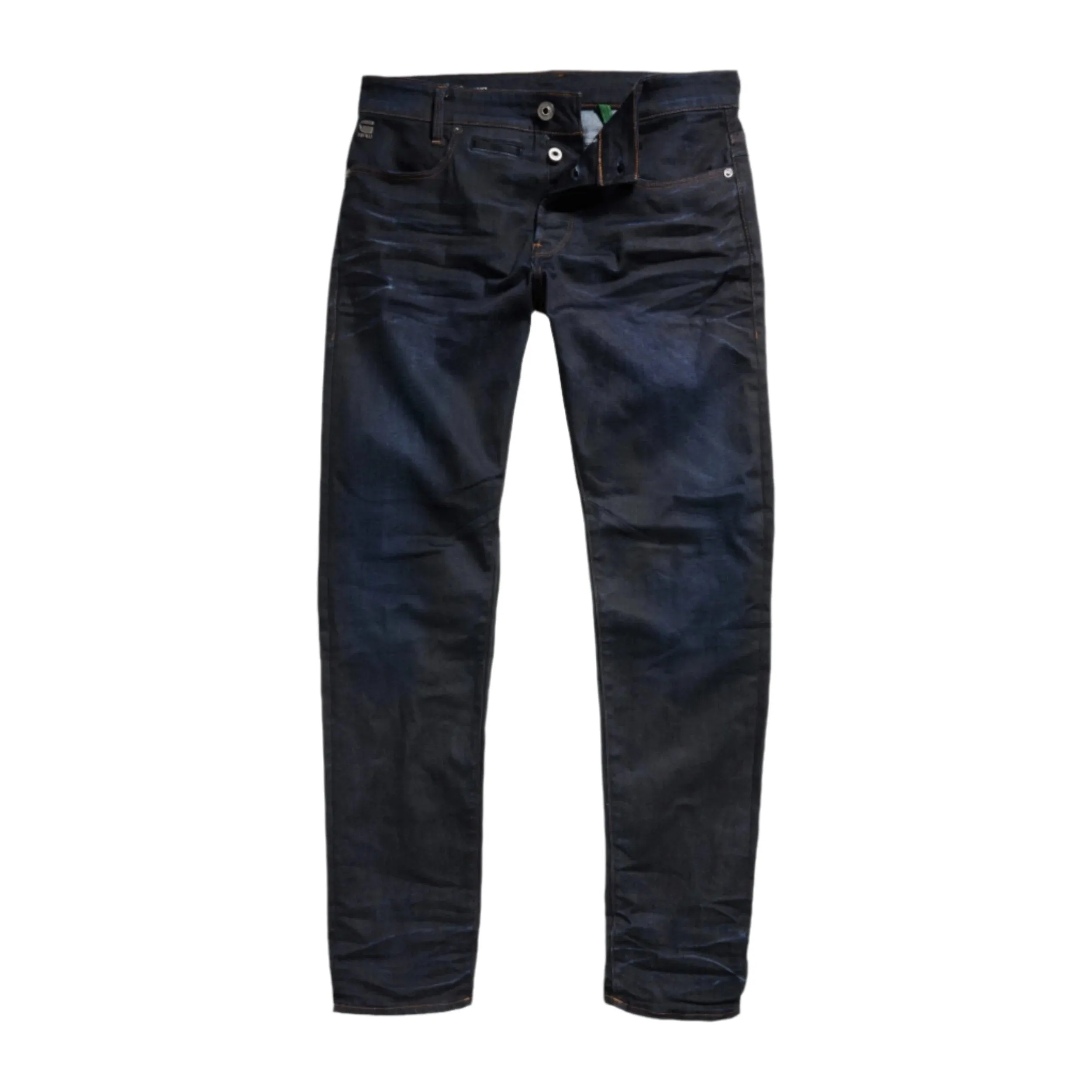 Dark Blue D-Staq 5-Pocket Slim Jeans