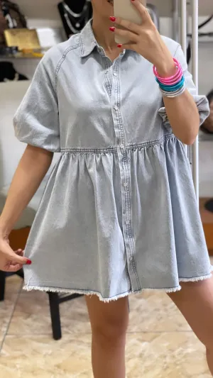 Denim Mini Dress