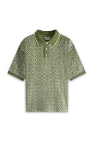 Drôle de Monsieur Monogram Polo - Green