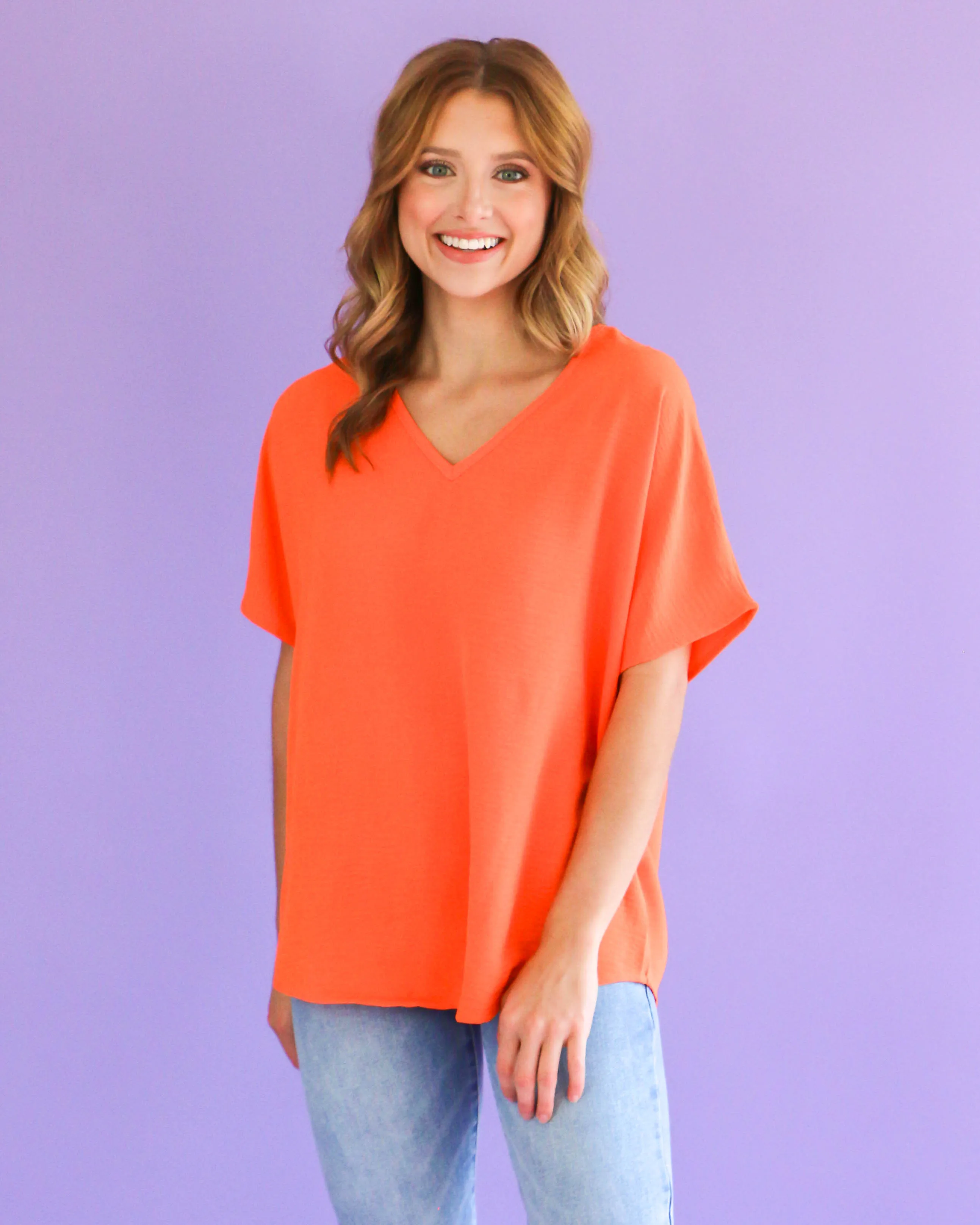 Easy Days Top in Orange