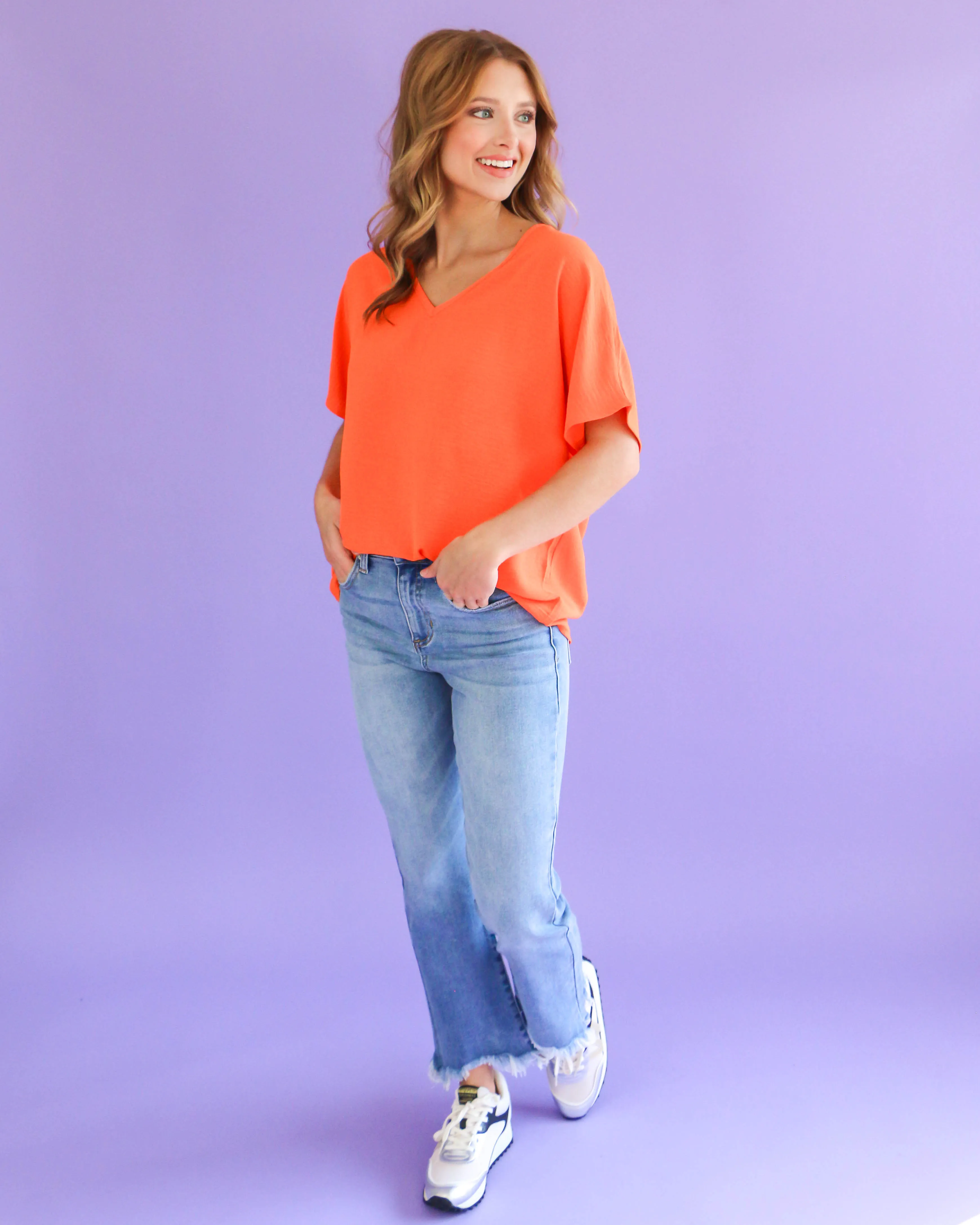 Easy Days Top in Orange