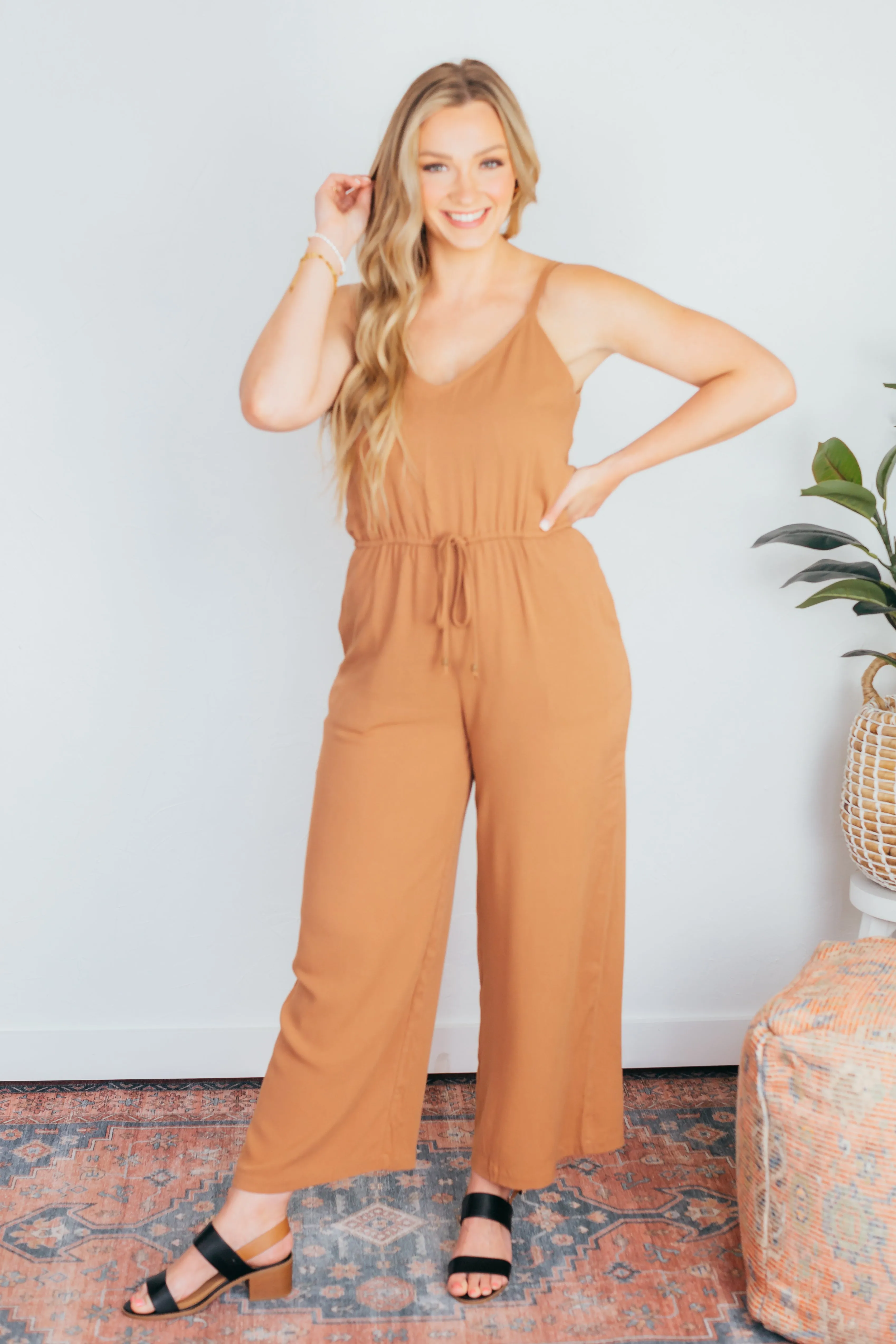 Easy Going Wide Leg Jumpsuit - 3 Colors