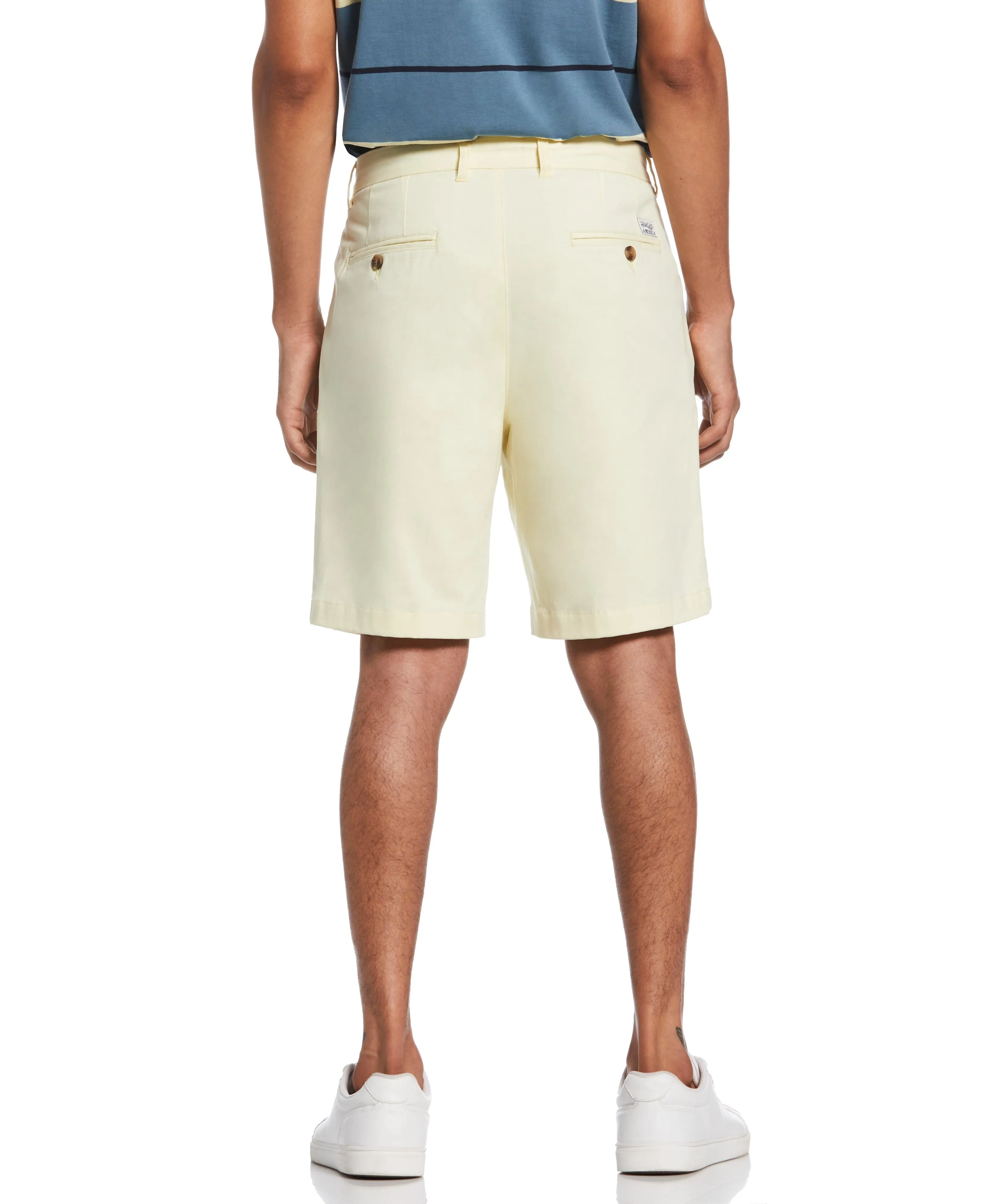 Flat Front Chino Short