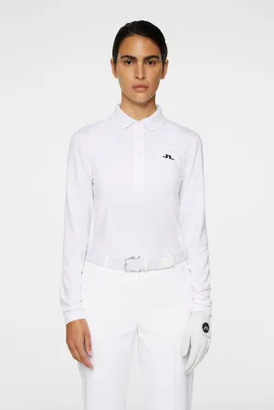 Flor Long Sleeve Polo