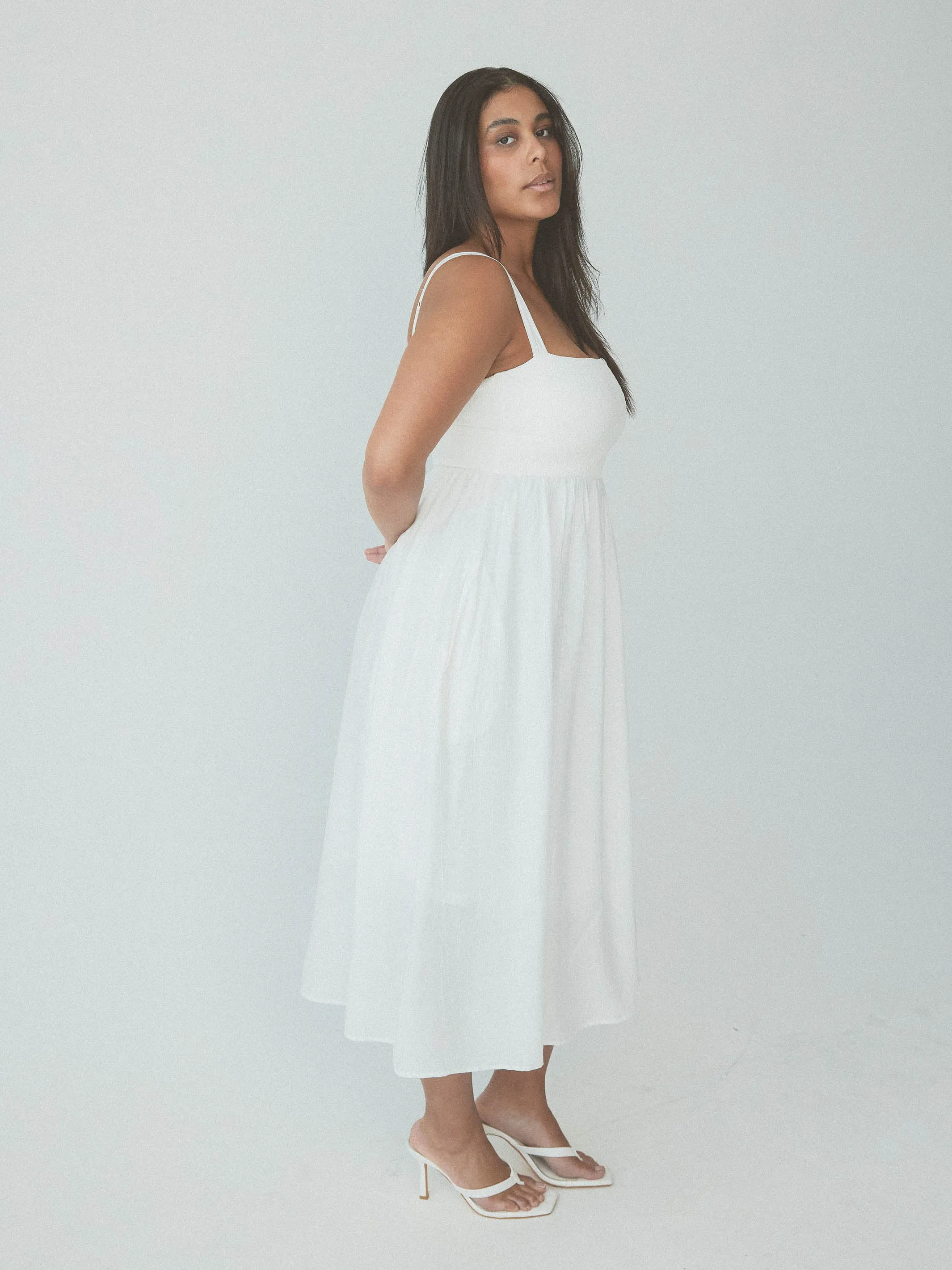 Flowy Tank Midi Brami Dress