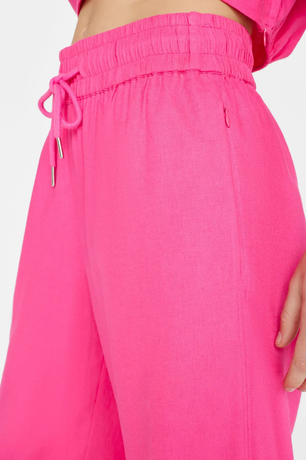 Frame - Drawstring Lounge Pant Flamingo