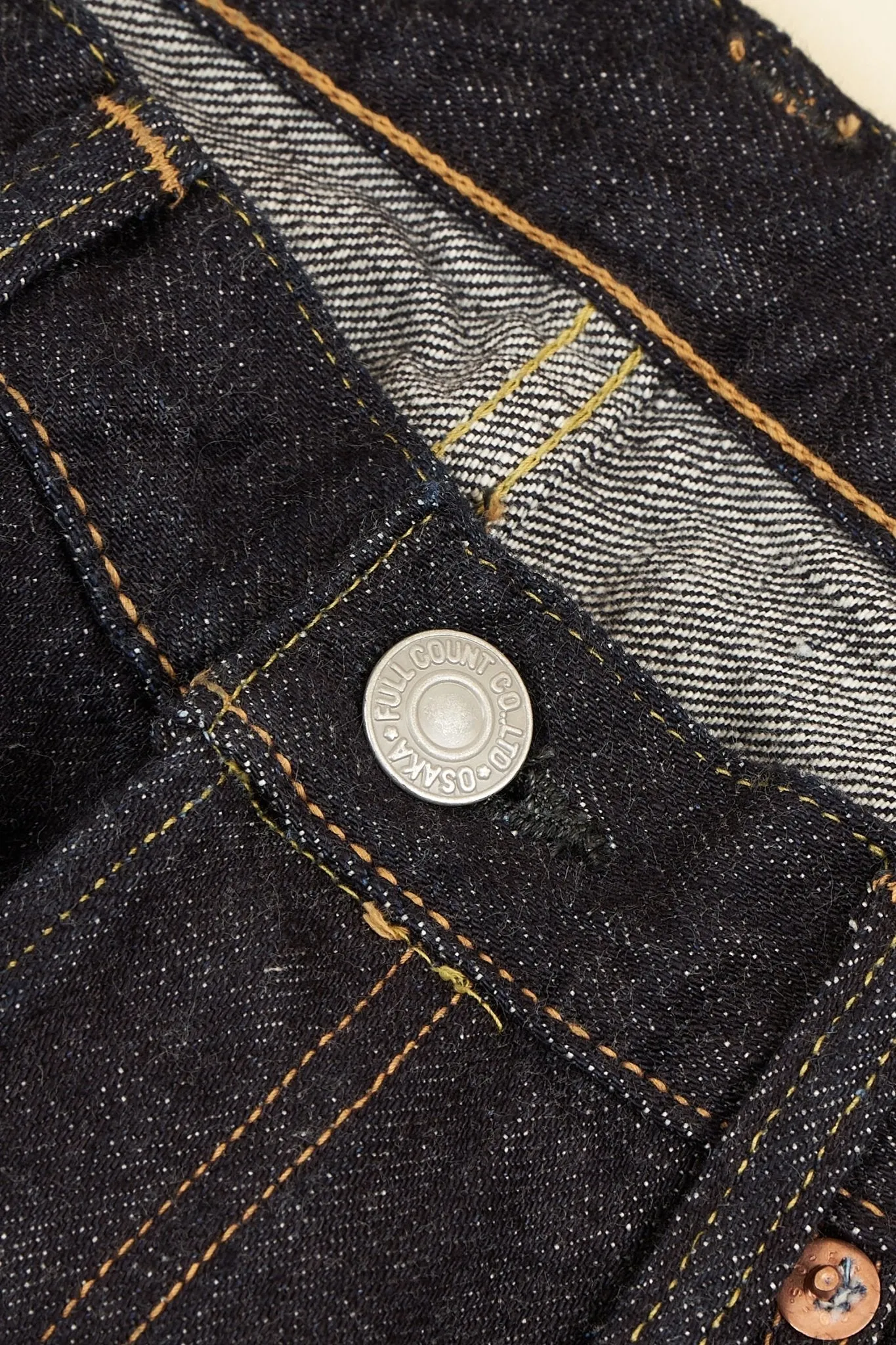 Fullcount 1110XX Tapered Selvedge Denim - 15.5oz