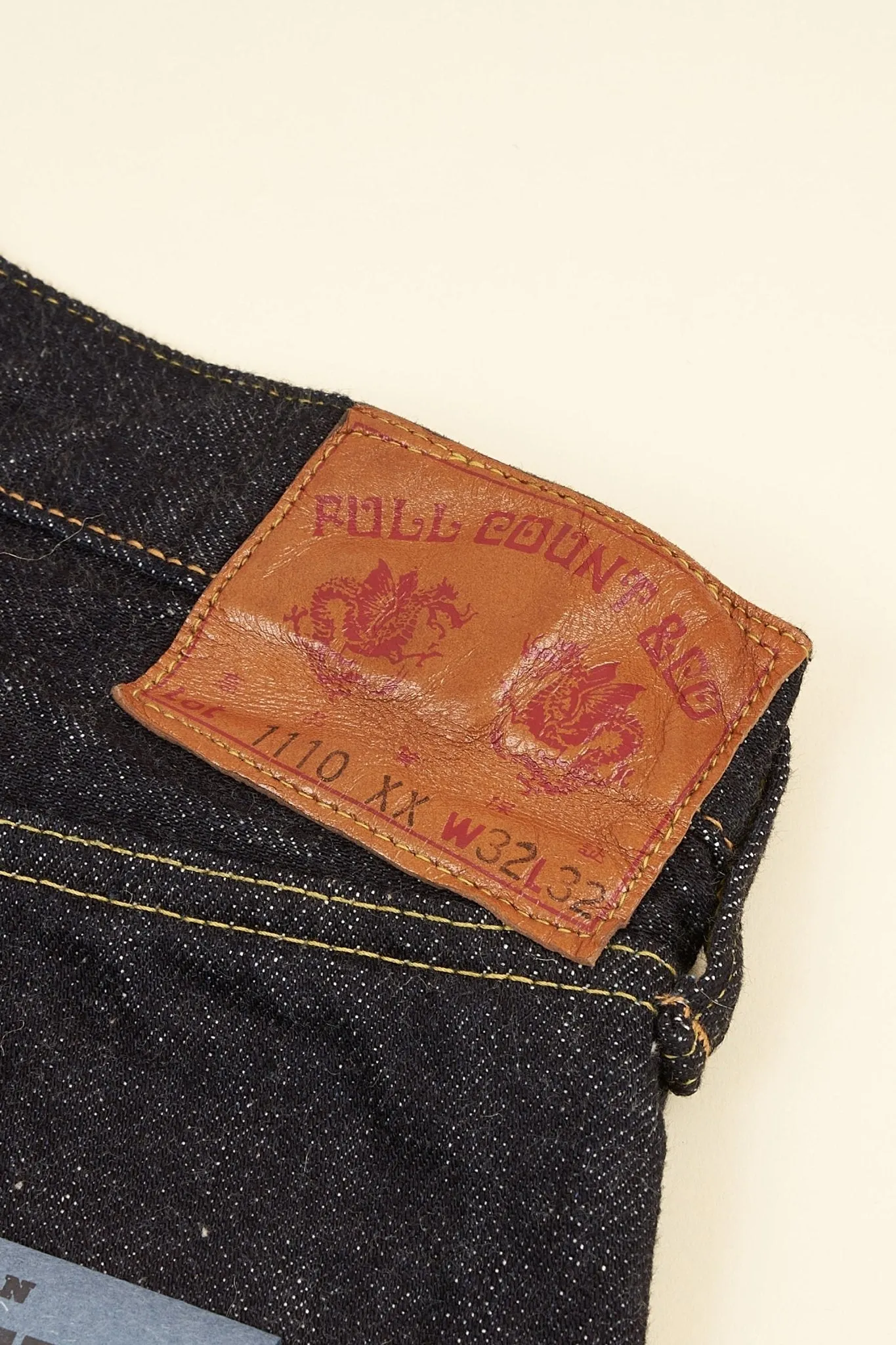 Fullcount 1110XX Tapered Selvedge Denim - 15.5oz