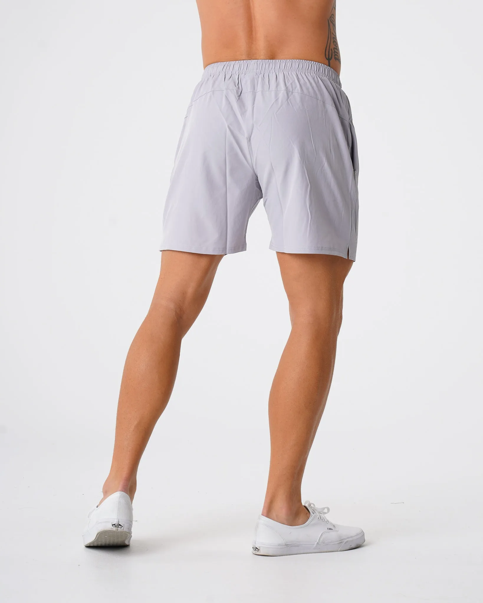 Grey Flex Shorts