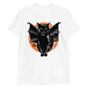 HALLOWEEN 2022: KITTEN OF DARKNESS White Unisex Limited Edition Shirt