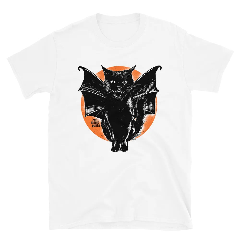 HALLOWEEN 2022: KITTEN OF DARKNESS White Unisex Limited Edition Shirt