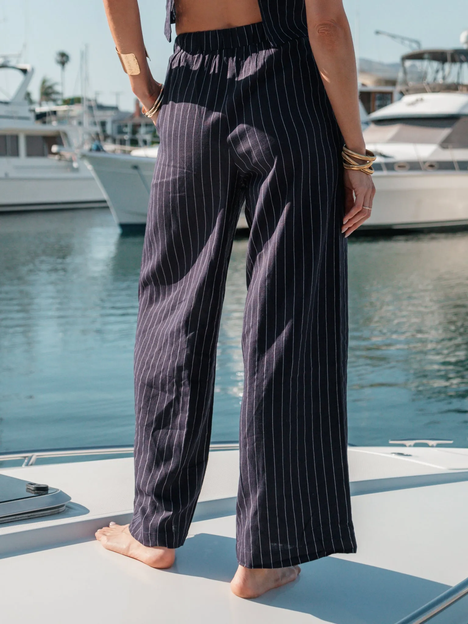 Haven Stripe Pants - Final Sale