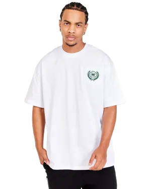 Heritage Oversized Tee - White