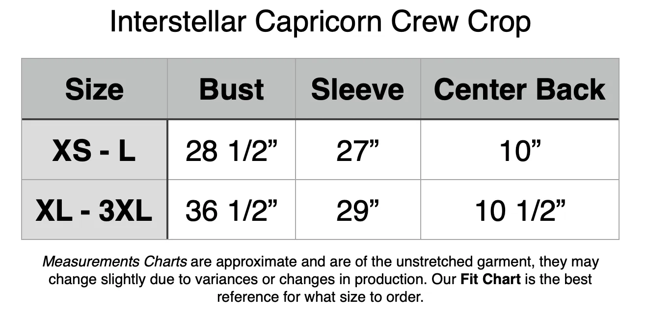 Interstellar Capricorn Crew Crop - Generational Red