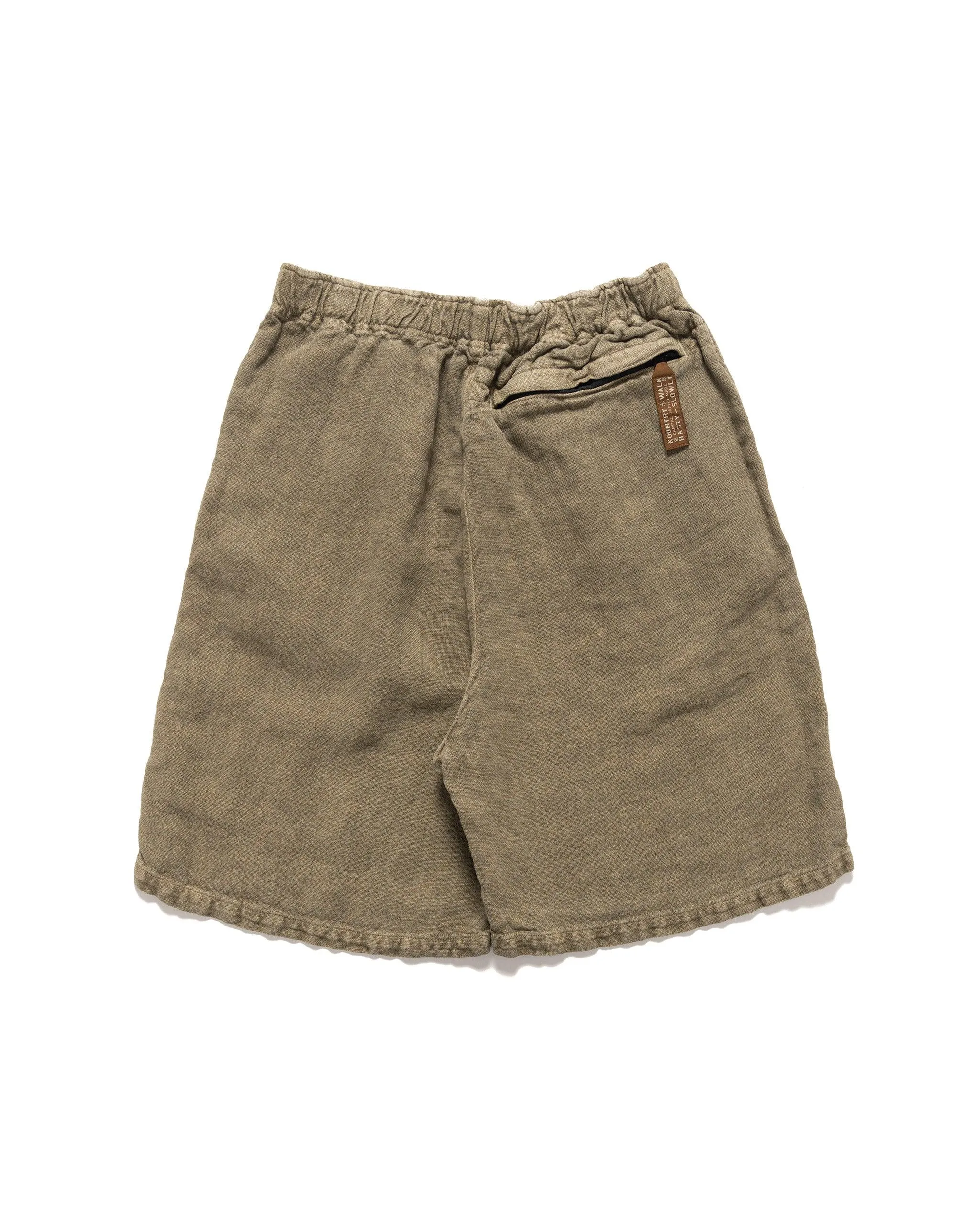 Linen Heavy Canvas EASY Shorts Grey