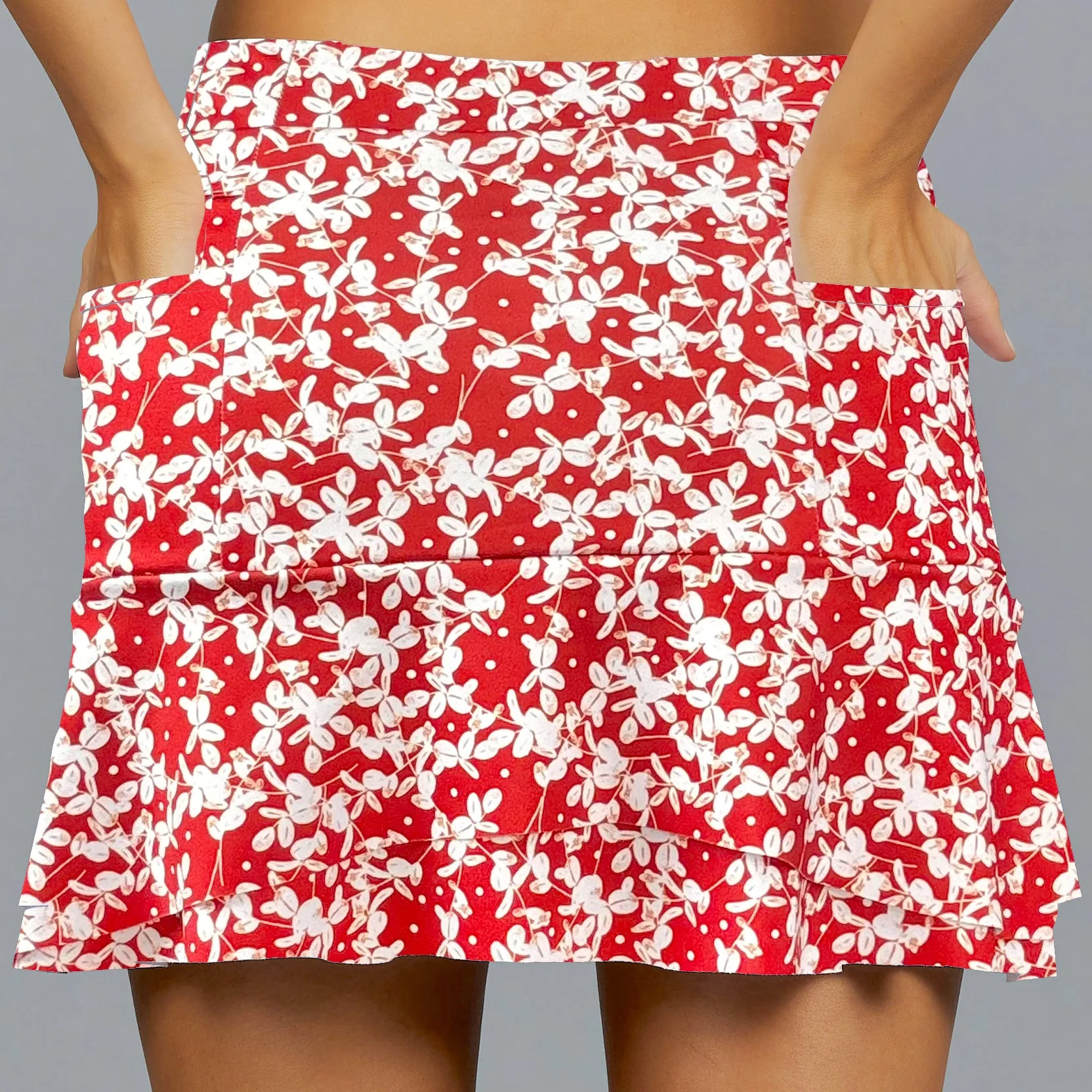 Linger Mid Skort (print)