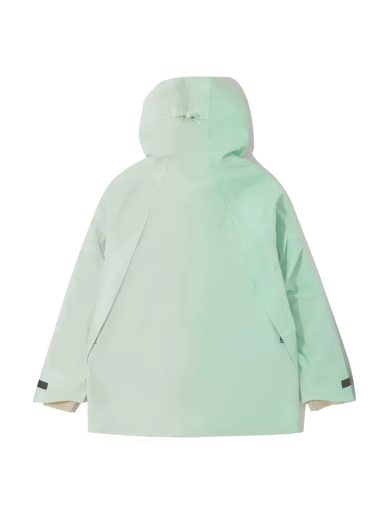 LITAN Gradient Color Mountain Snow Jacket - US Only