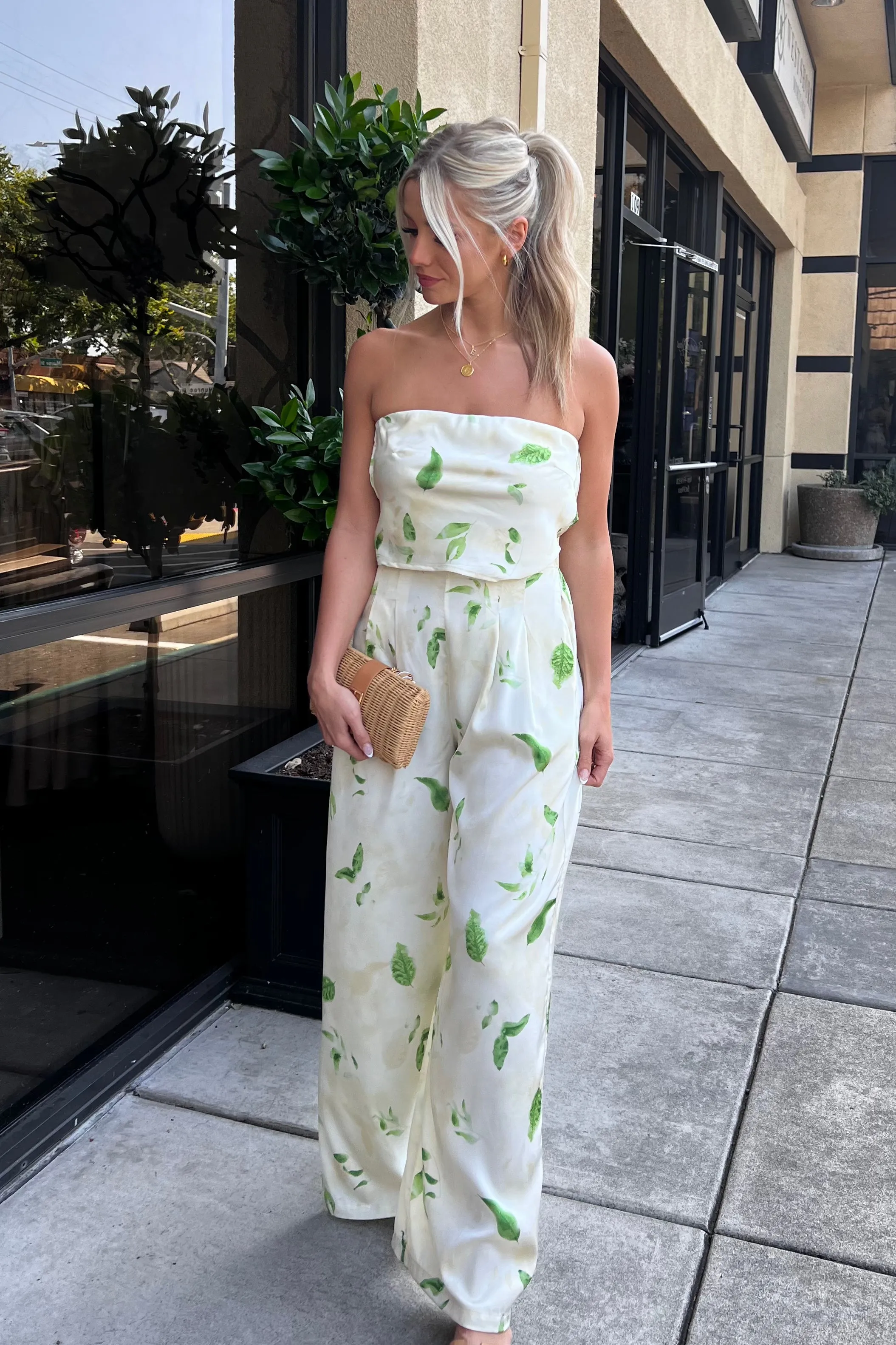 LOVE STORY WIDE LEG PANTS