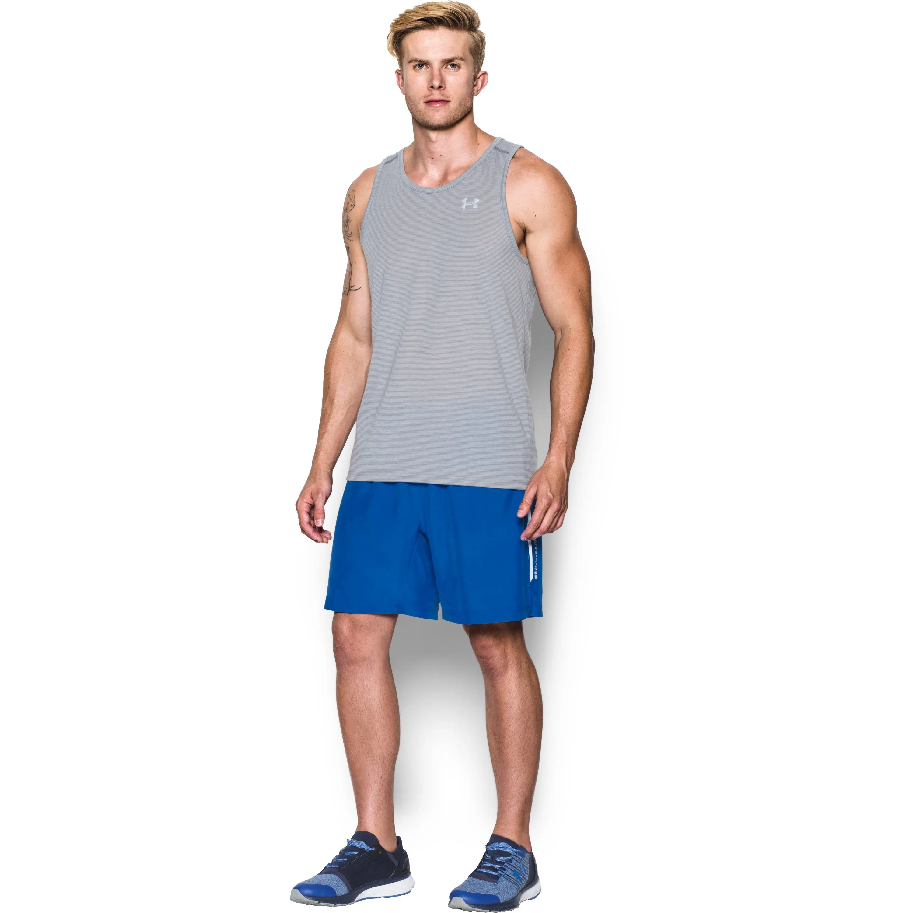 Men's UA CoolSwitch Run 2-in-1 Shorts  #1276516-907