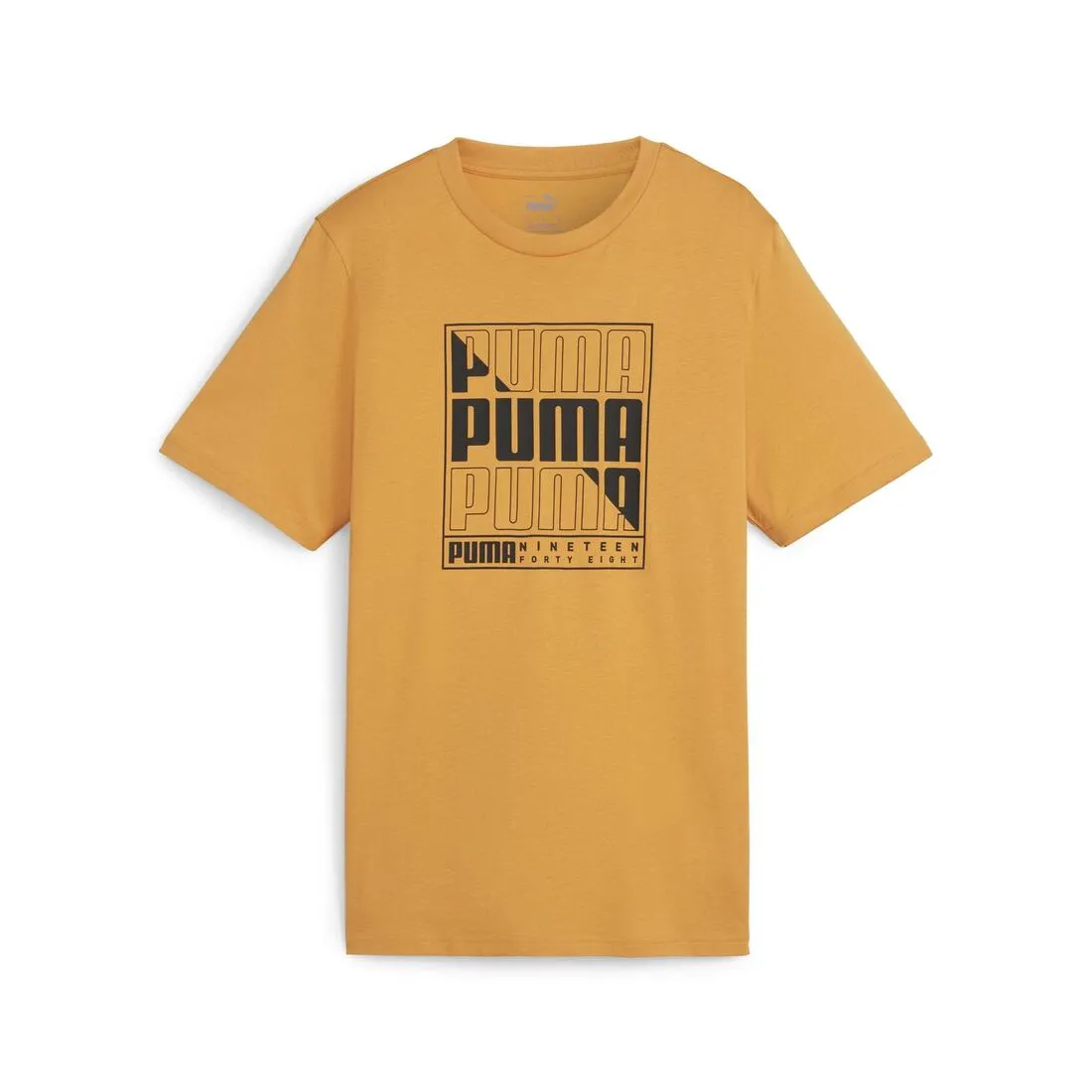 PUMA Graphics Box Men's Tee Brown