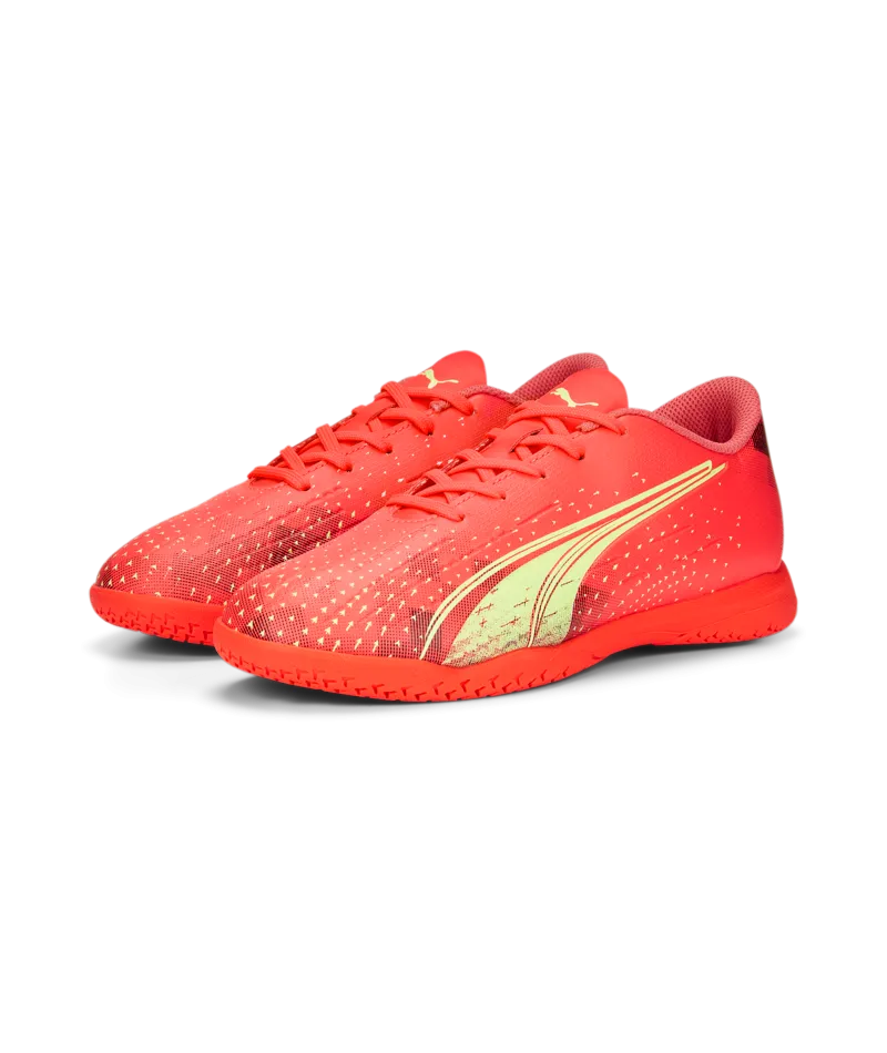 Puma Junior Ultra Play IT [Orange/Yellow]