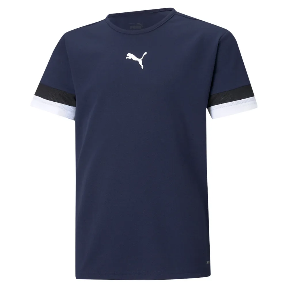 PUMA TEAMRISE BOY'S JERSEY JR NAVY