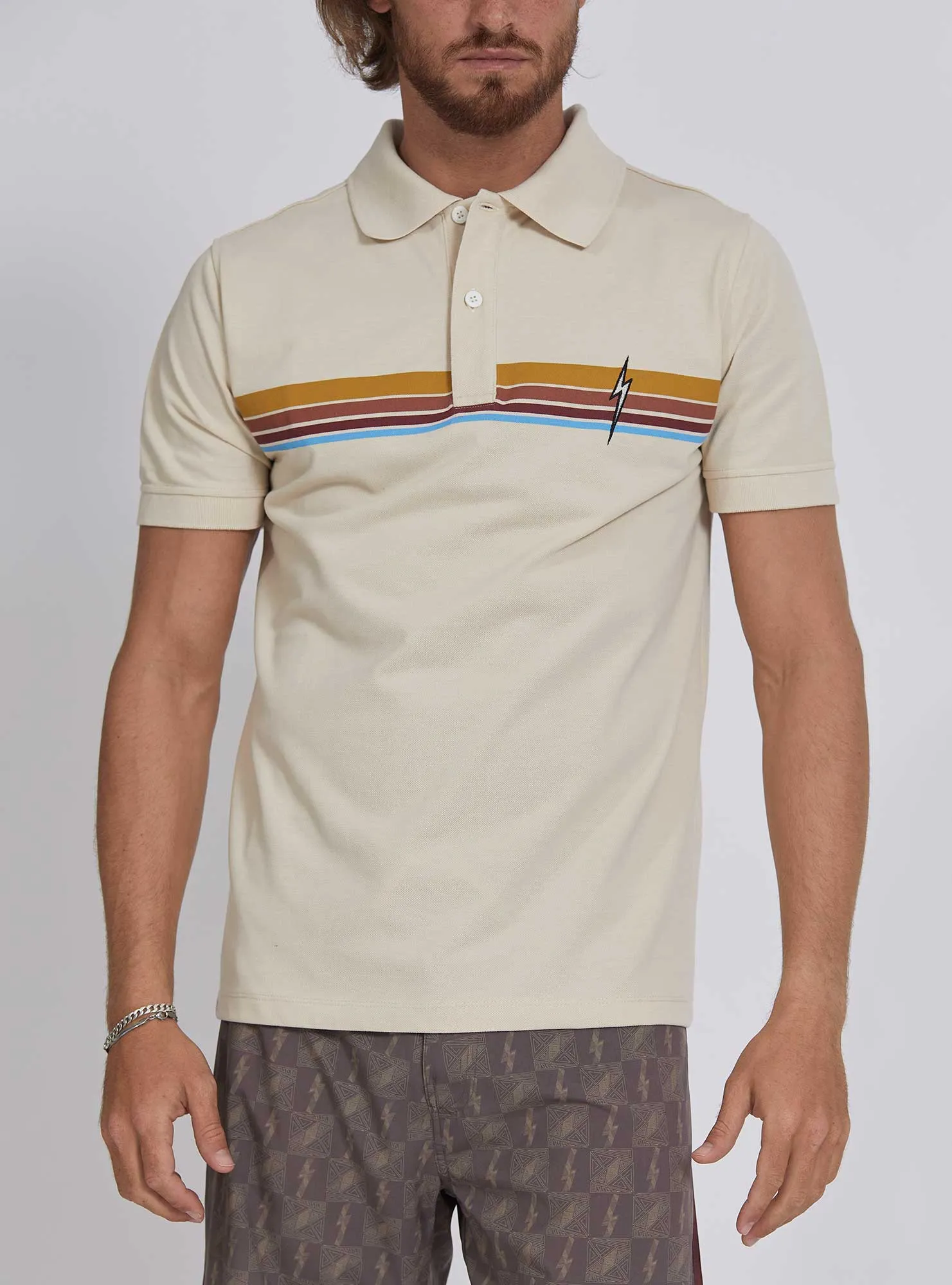 REGULAR POLO SHIRT WITH STRIPES