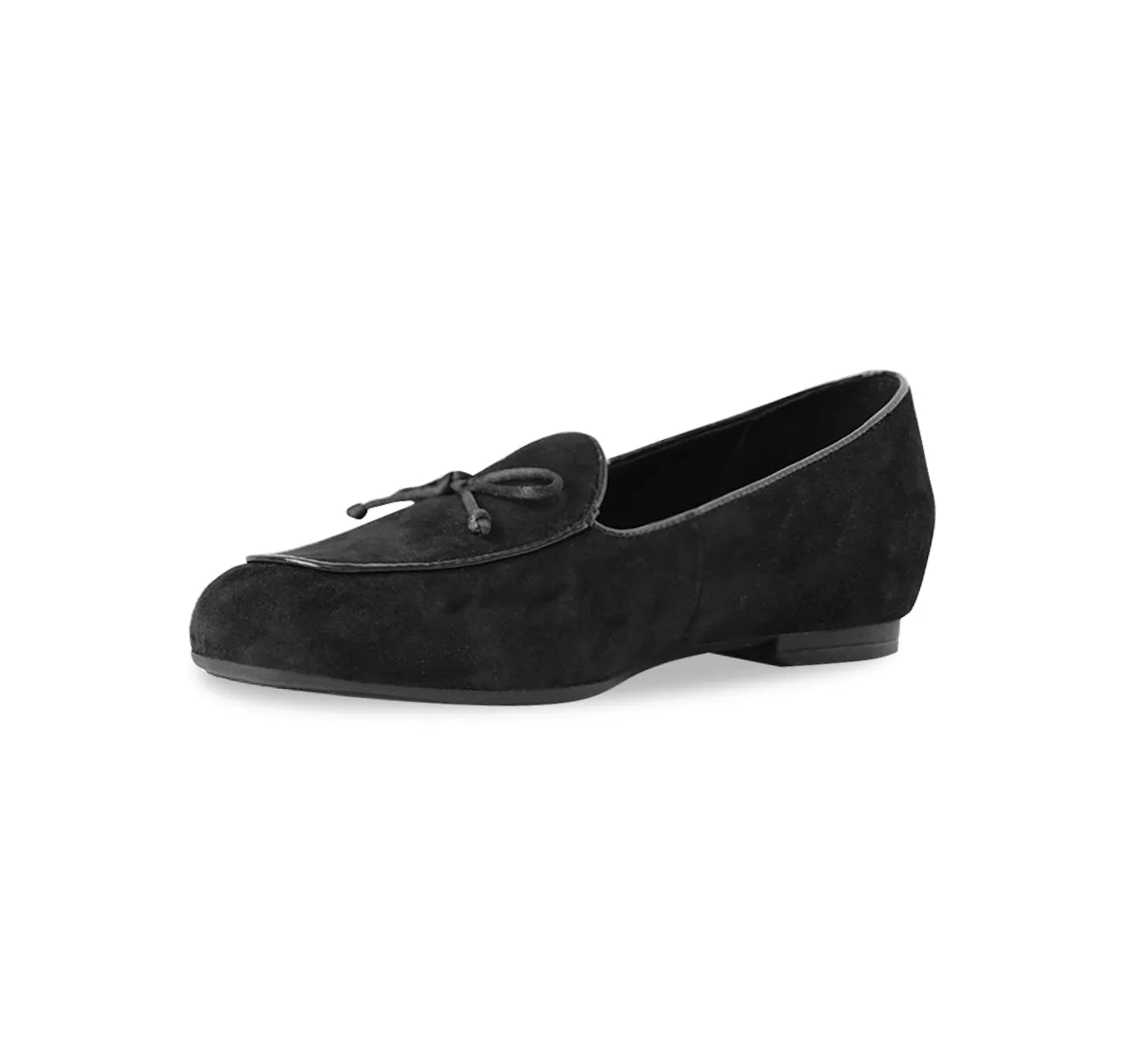 ROSSA-BLACK SUEDE