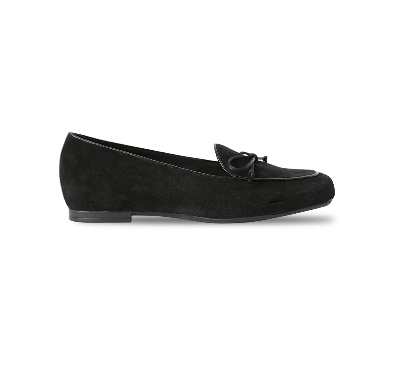 ROSSA-BLACK SUEDE