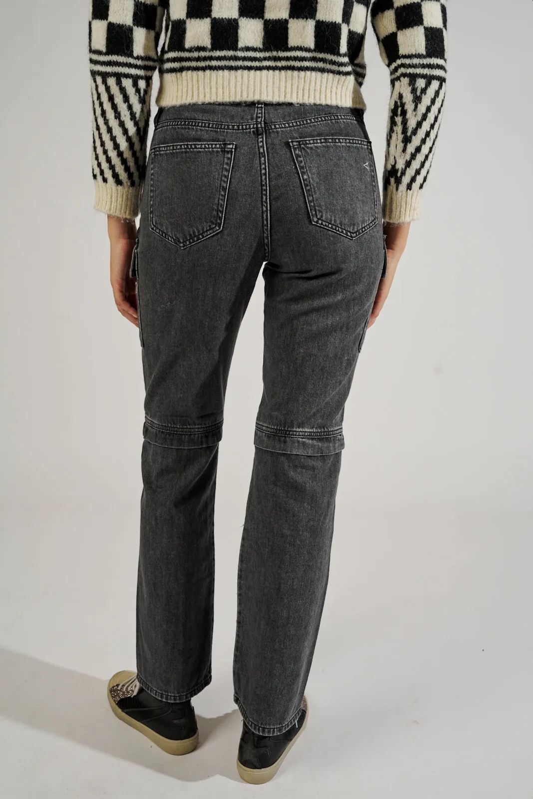 SALE - Tracey Cargo Straight Jeans