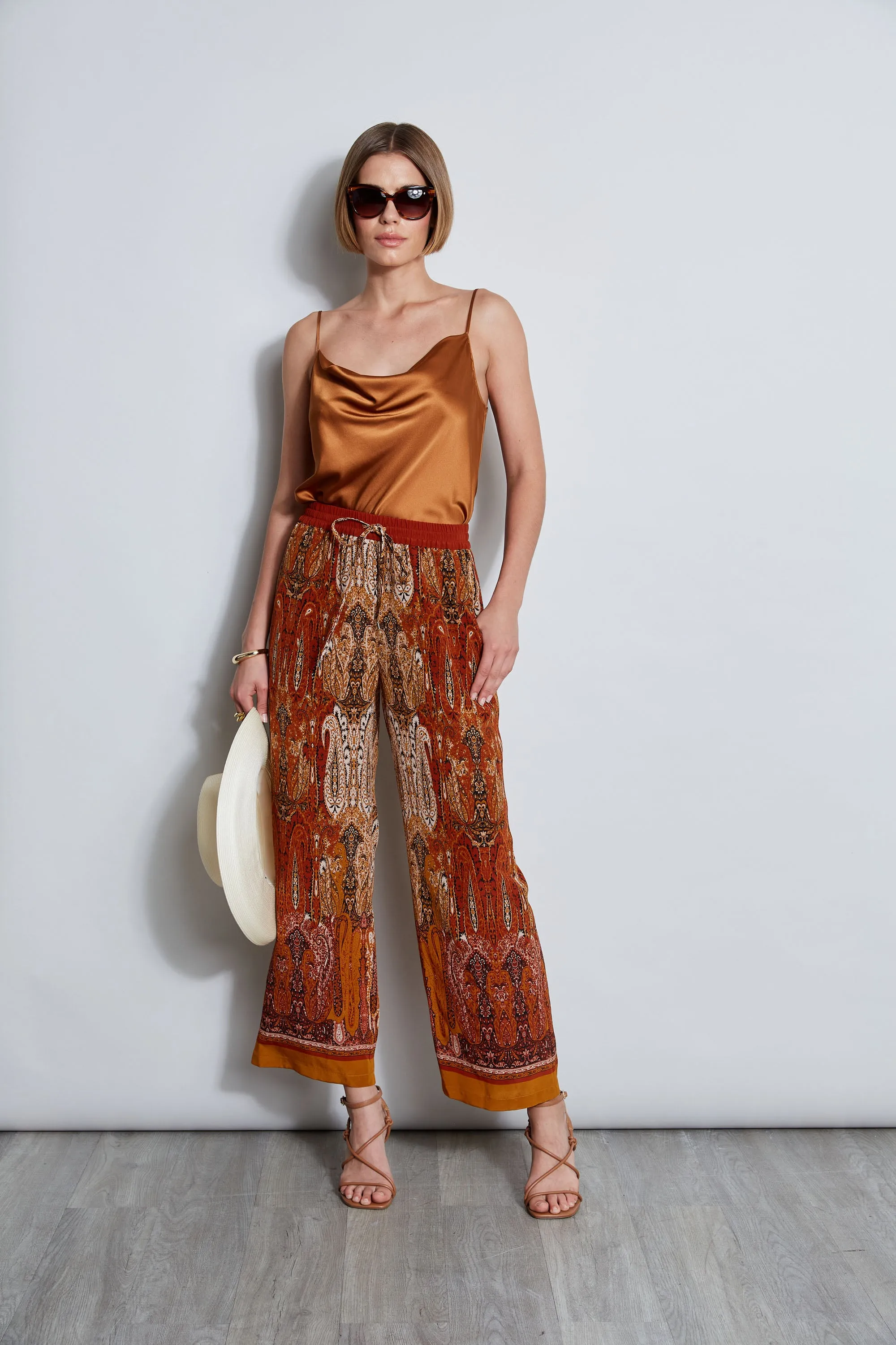 Silk Raj Print Pant