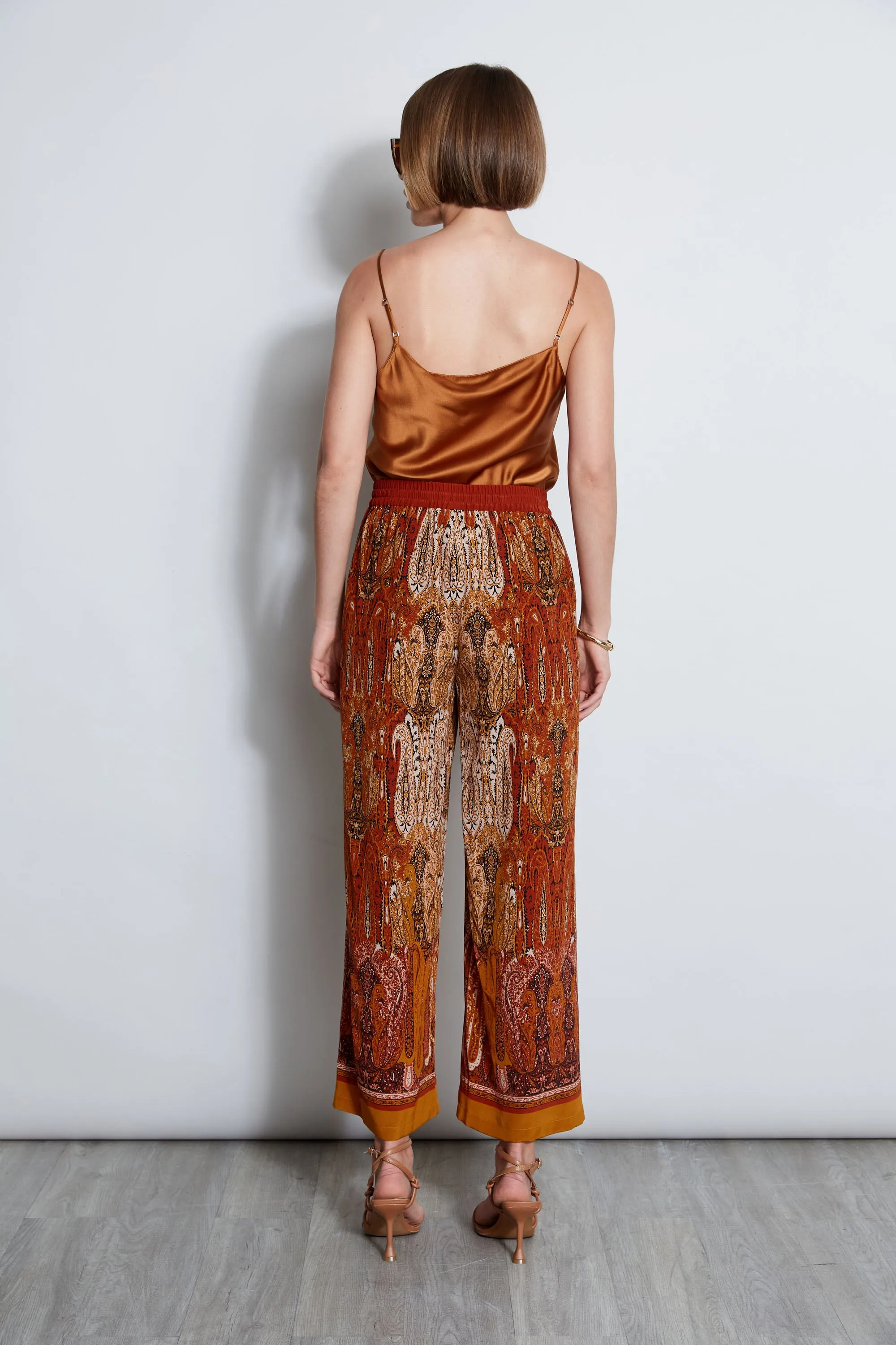 Silk Raj Print Pant