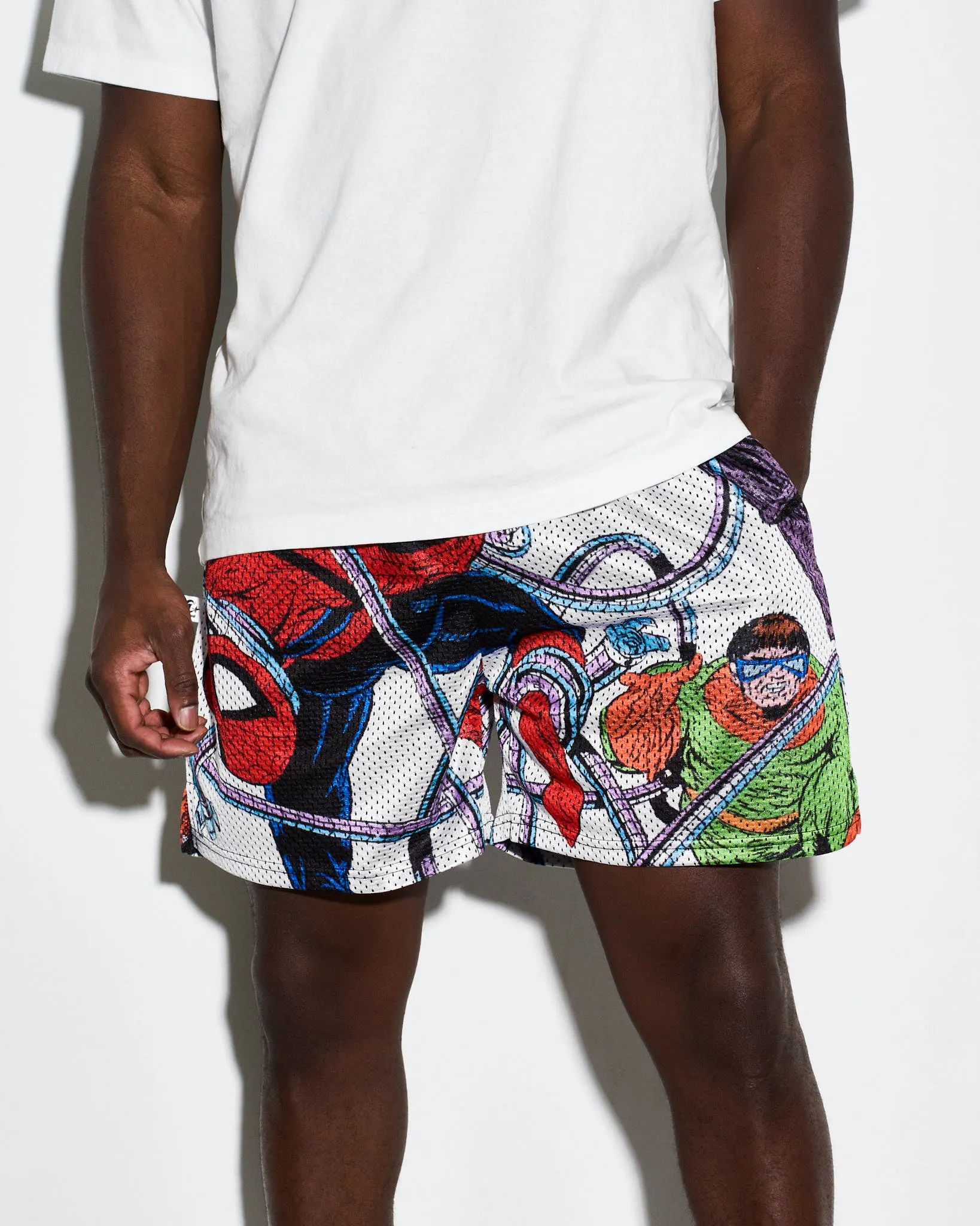 Spider-Man Doc Ock Retro Shorts