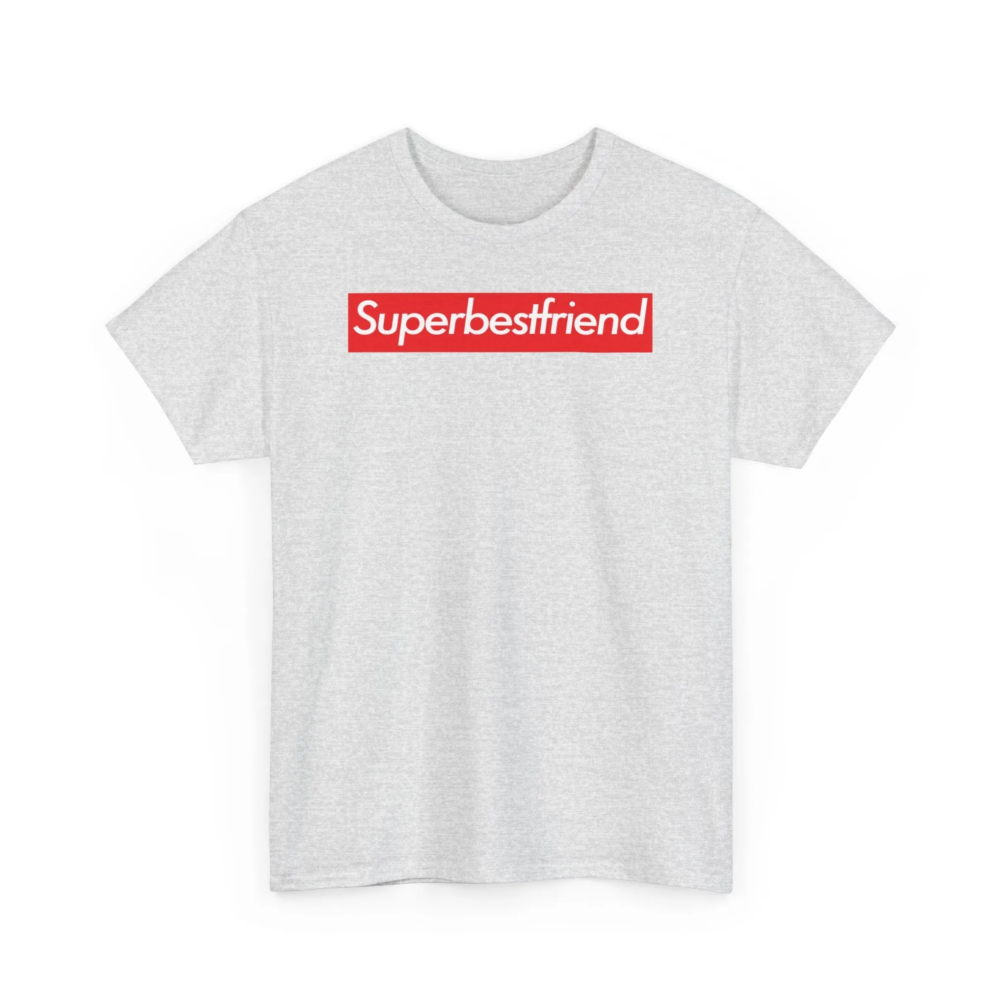 Superbestfriend Unisex Heavy Cotton Tee Shirt T-shirt super Inspired Funny Bestfriend Bestfriends Appreciation Gift For BFF Thank You Thankful Birthday Christmas