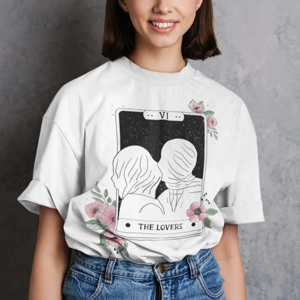 The Lovers Tarot Card T-Shirt